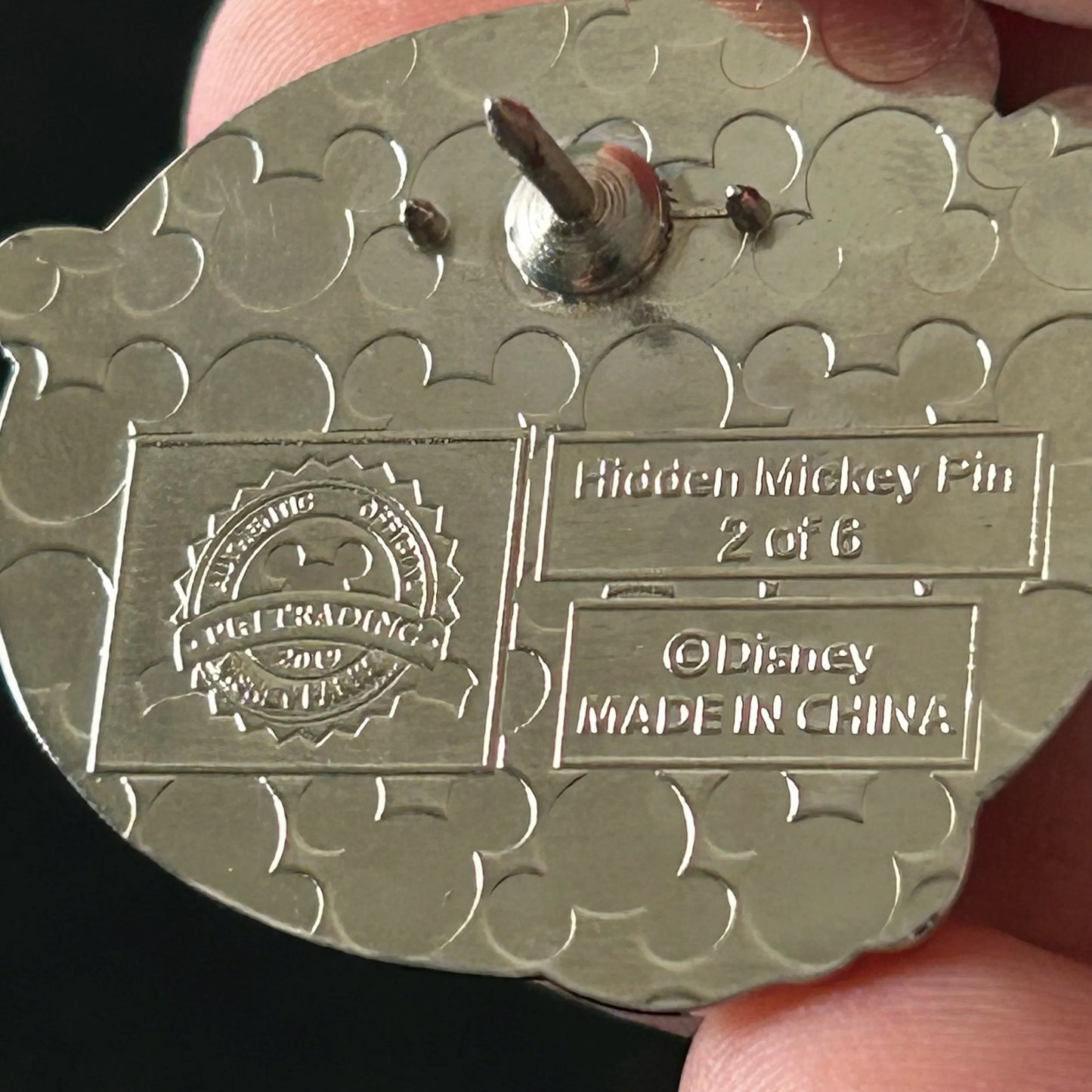 2019 - Minnie Mouse - Playing Harp - Hidden Mickey - Disney Pin