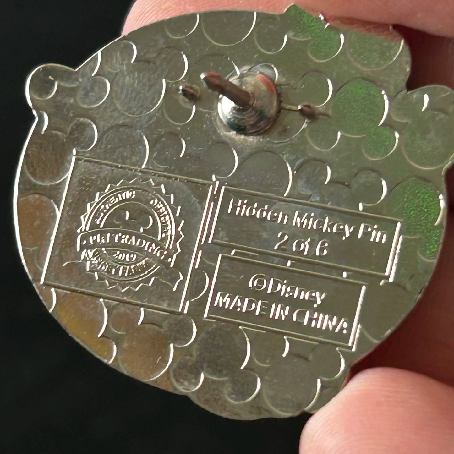 2019 - Minnie Mouse - Playing Harp - Hidden Mickey - Disney Pin