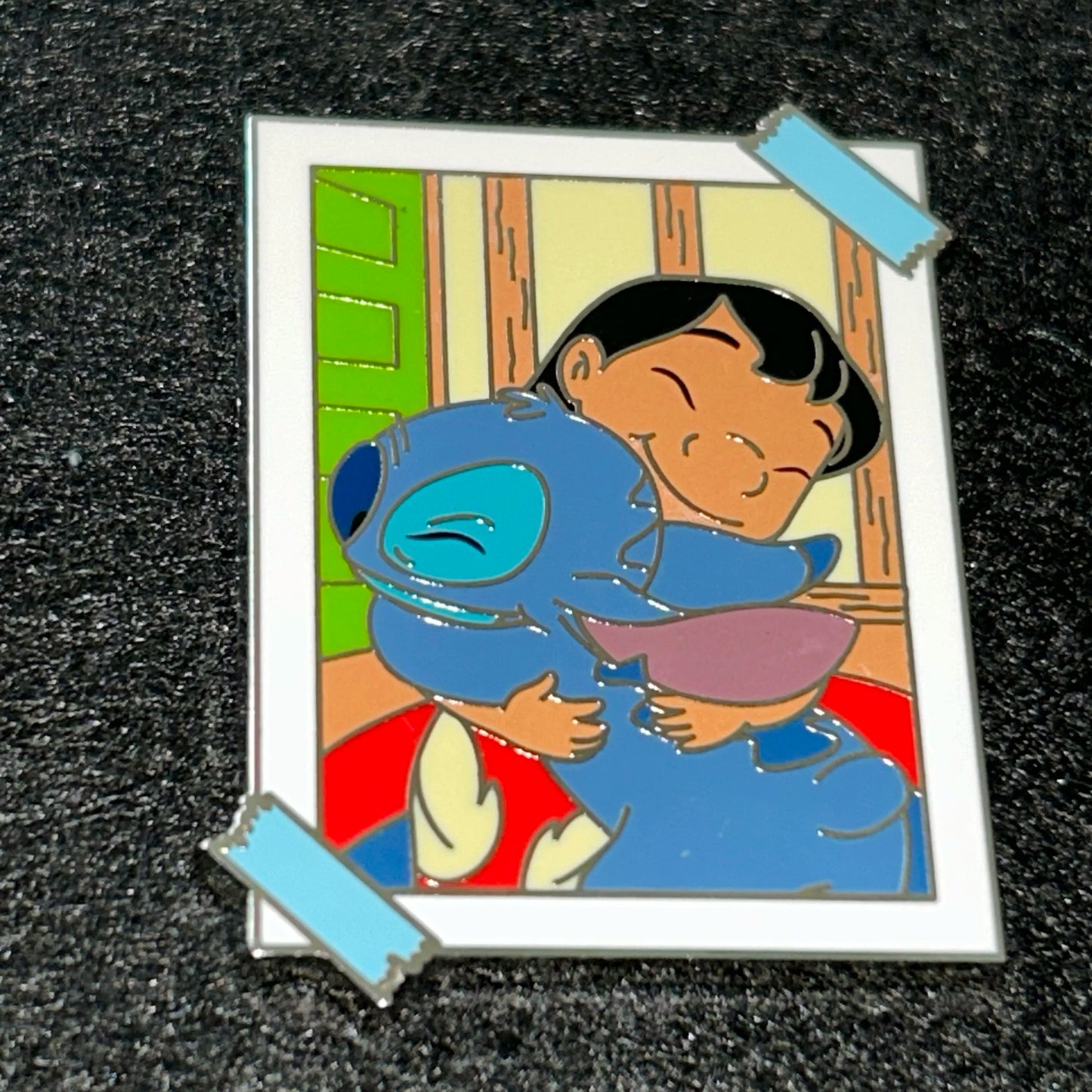 2024 - Lilo and Stitch - Hugging - Taped Photo - Mystery Series - Disney Pin