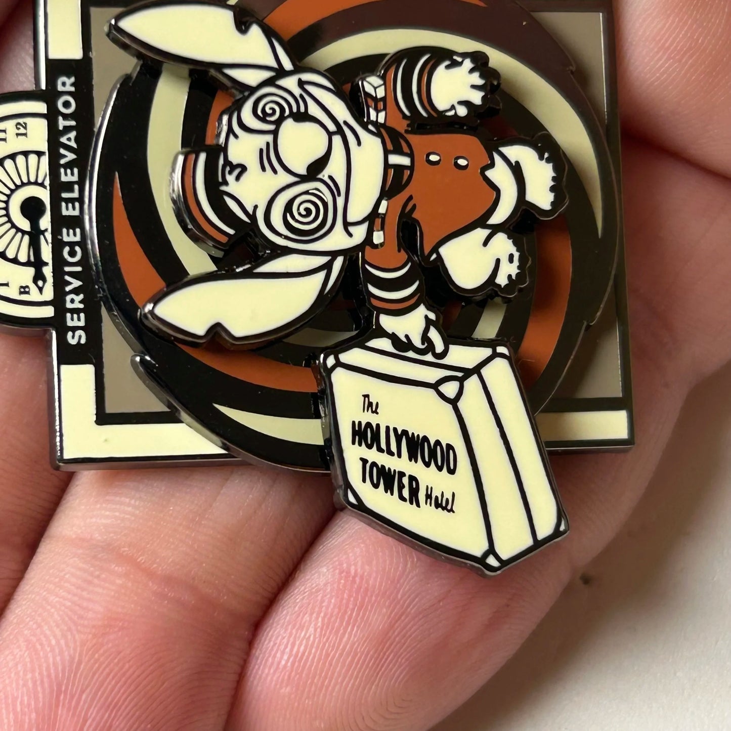 2024 - Stitch Bellhop - Tower Of Terror - Disney Pin