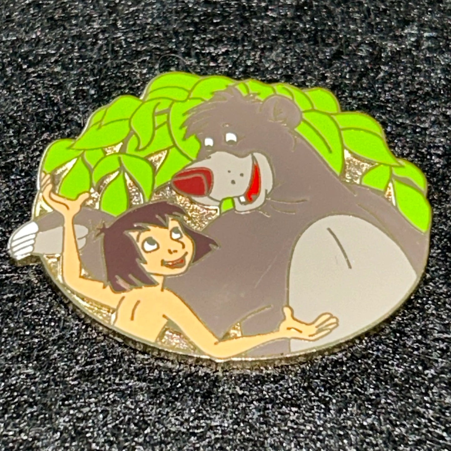 2003 - Baloo and Mowgli - Jungle Book - Cast Lanyard Series - Disney Pin