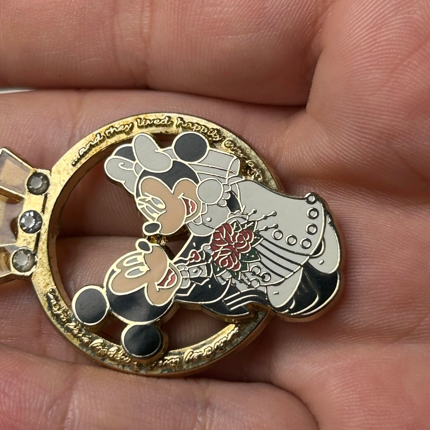 2007 - Mickey And Minnie - Wedding Ring - Disney Pin