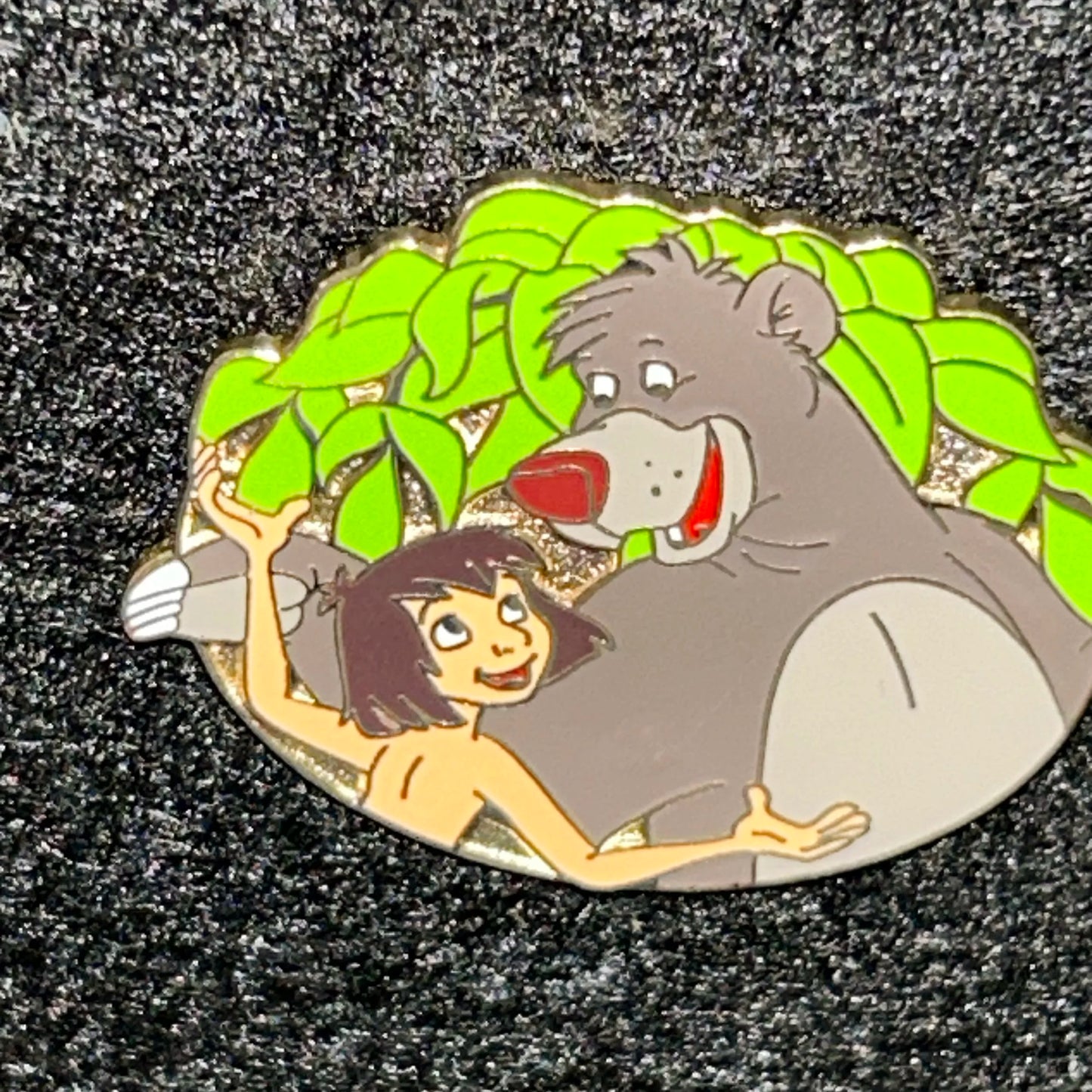 2003 - Baloo and Mowgli - Jungle Book - Cast Lanyard Series - Disney Pin