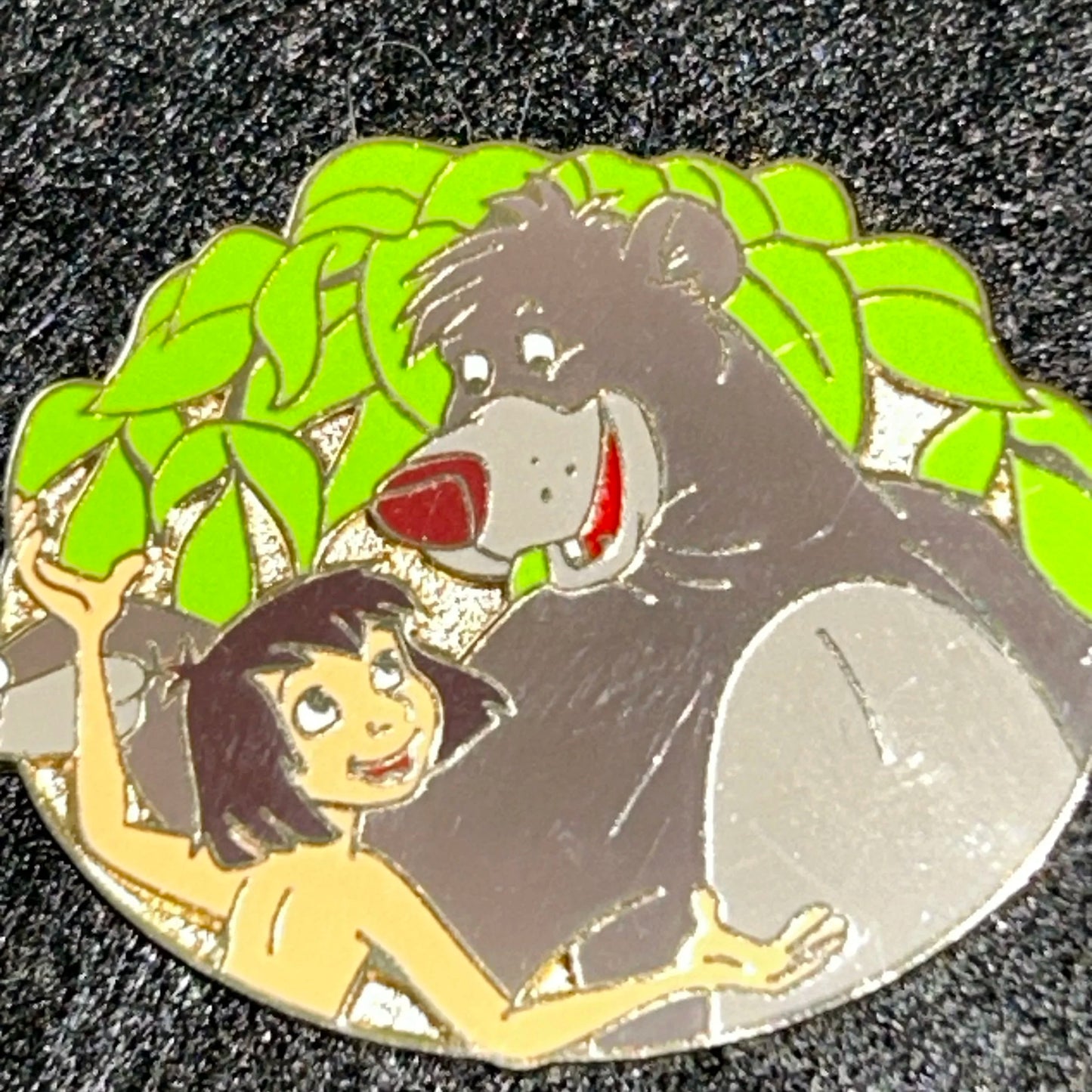 2003 - Baloo and Mowgli - Jungle Book - Cast Lanyard Series - Disney Pin