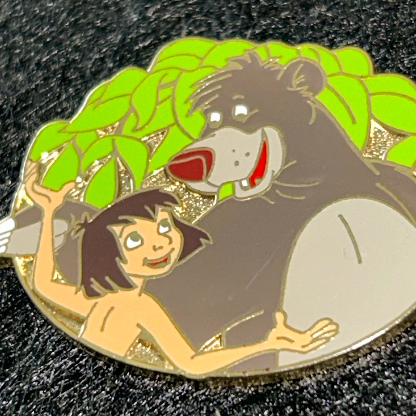 2003 - Baloo and Mowgli - Jungle Book - Cast Lanyard Series - Disney Pin