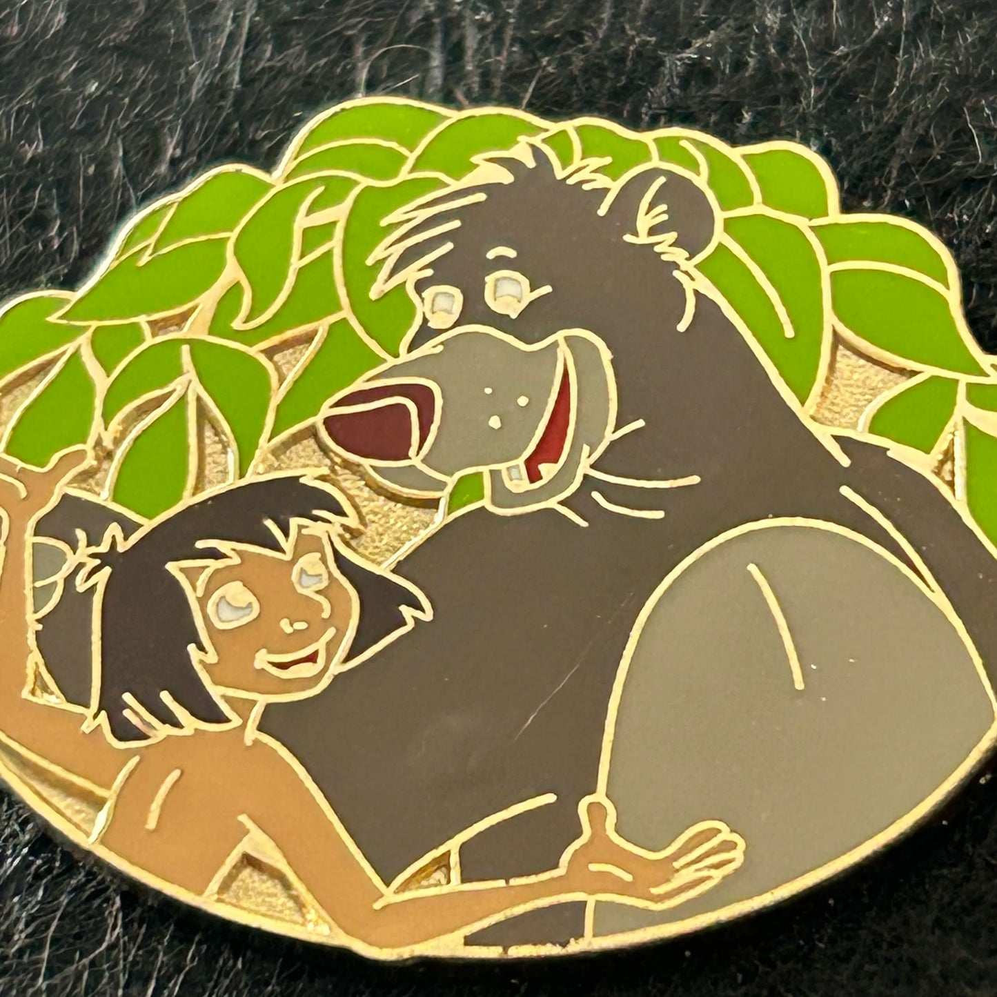 2003 - Baloo and Mowgli - Jungle Book - Cast Lanyard Series - Disney Pin