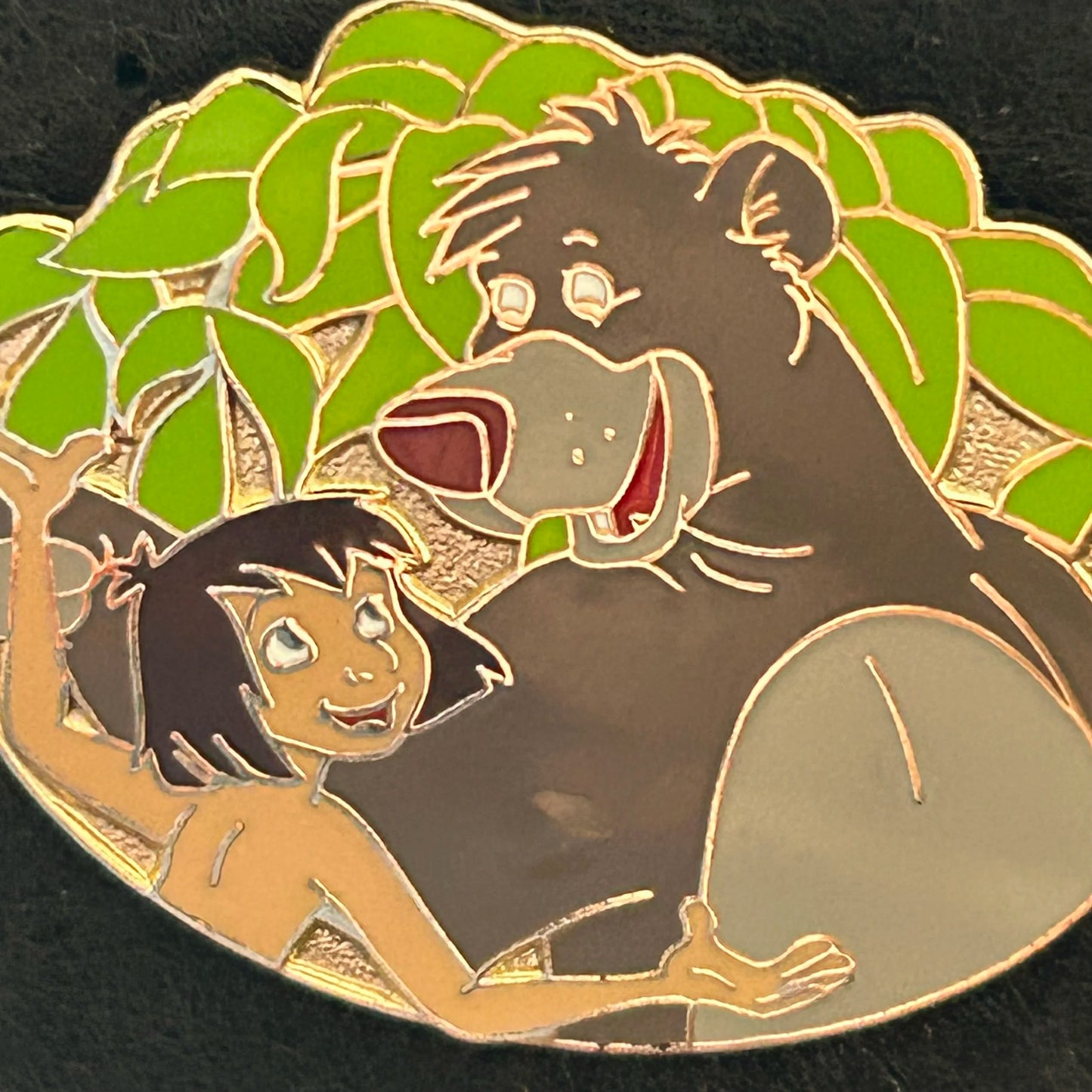 2003 - Baloo and Mowgli - Jungle Book - Cast Lanyard Series - Disney Pin