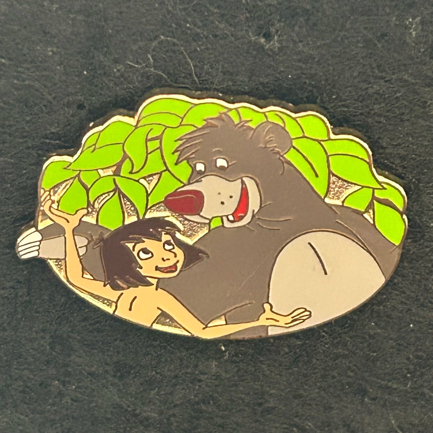 2003 - Baloo and Mowgli - Jungle Book - Cast Lanyard Series - Disney Pin