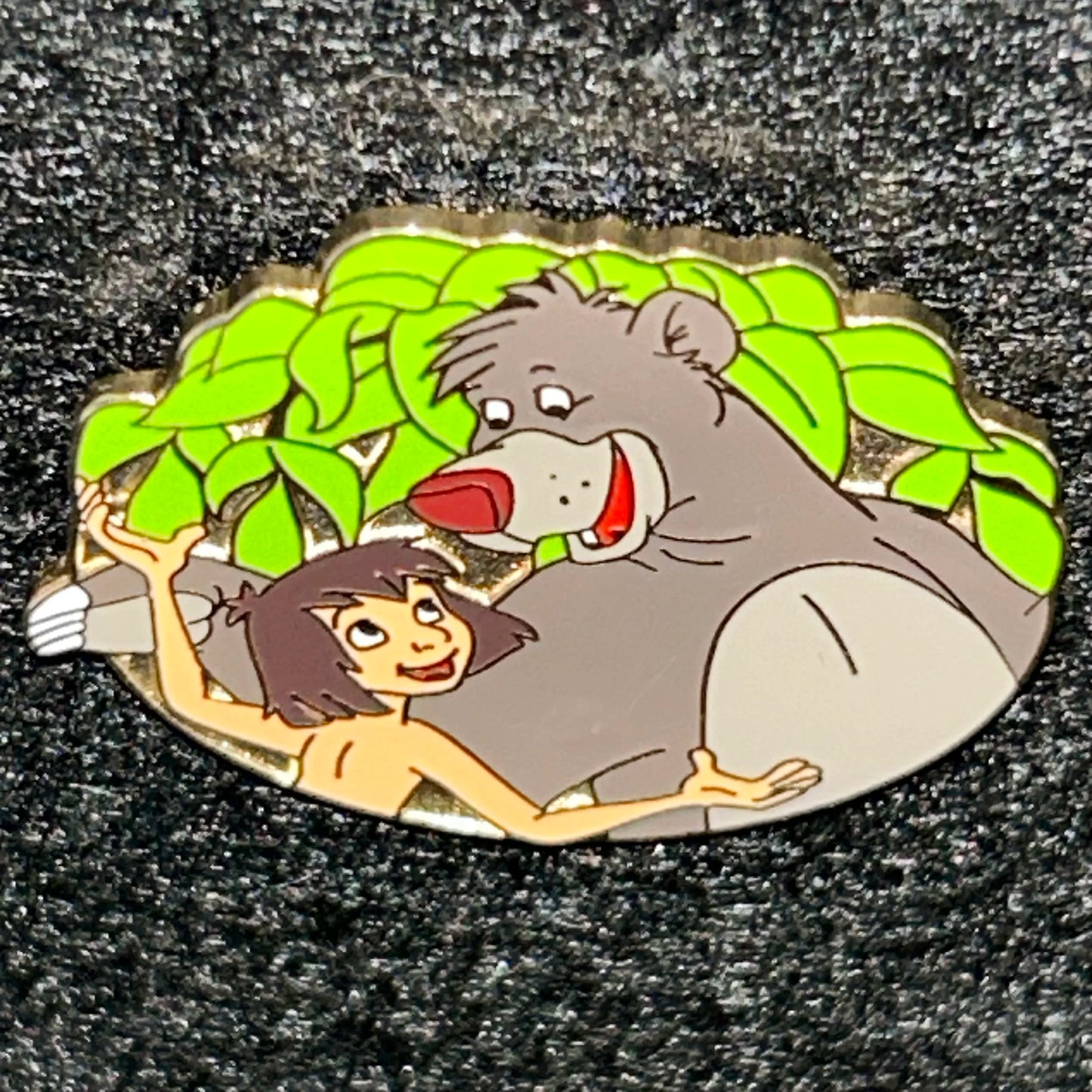2003 - Baloo and Mowgli - Jungle Book - Cast Lanyard Series - Disney Pin