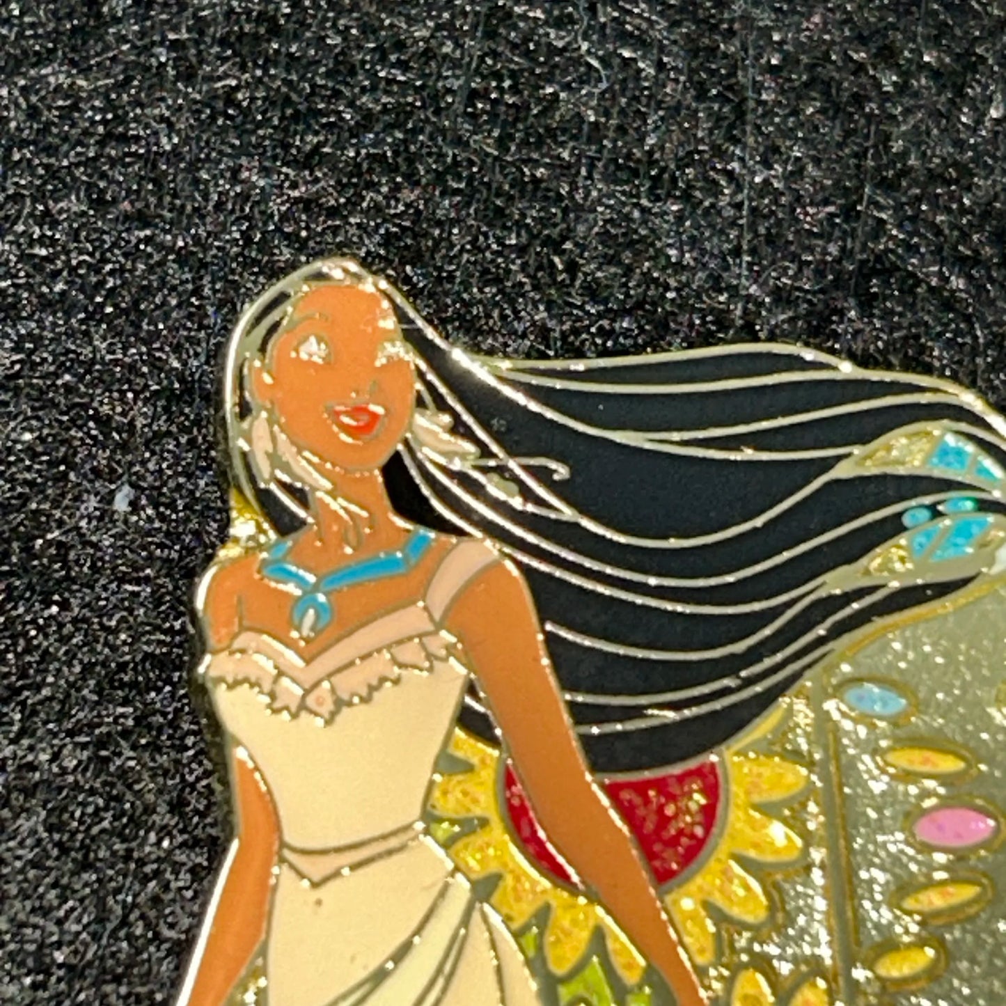 Tokyo Disneyland - Pocahontas - In A Glitter Garden - Disney Pin