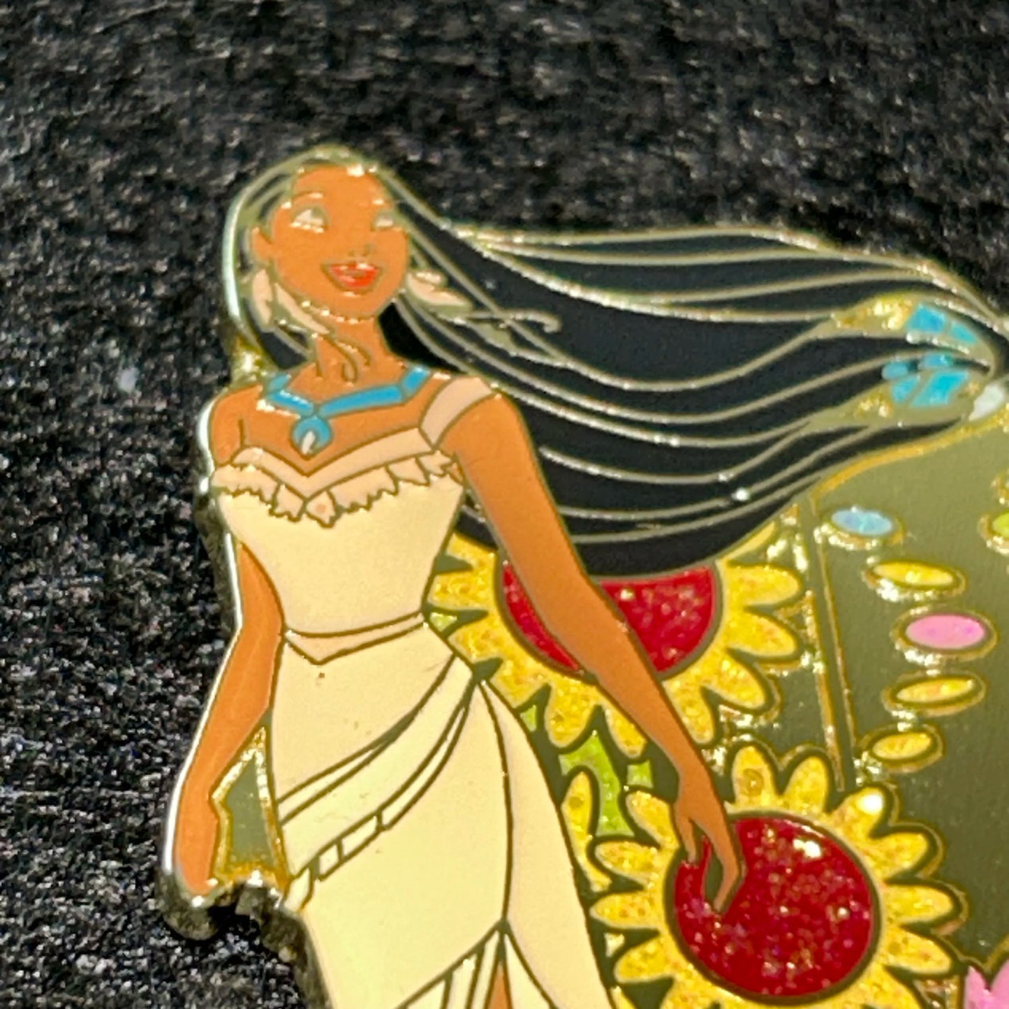 Tokyo Disneyland - Pocahontas - In A Glitter Garden - Disney Pin