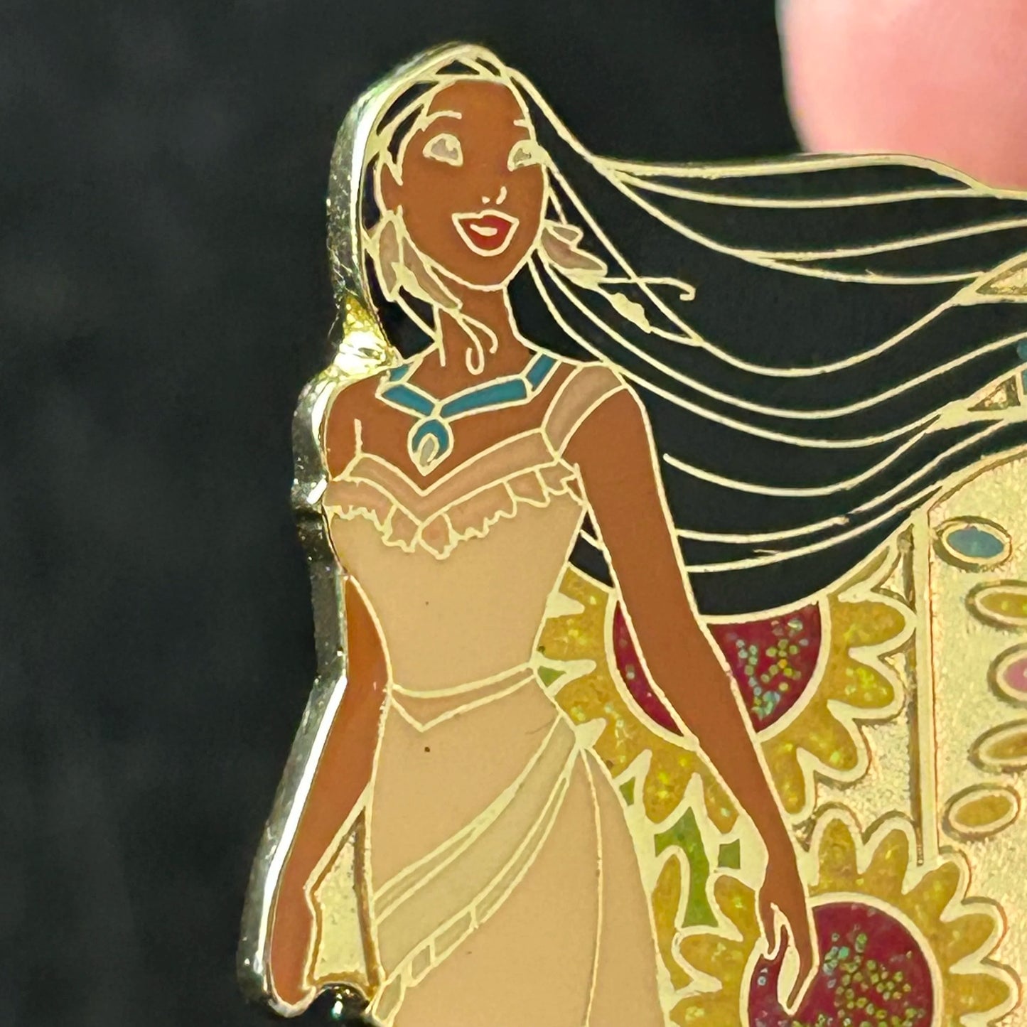Tokyo Disneyland - Pocahontas - In A Glitter Garden - Disney Pin
