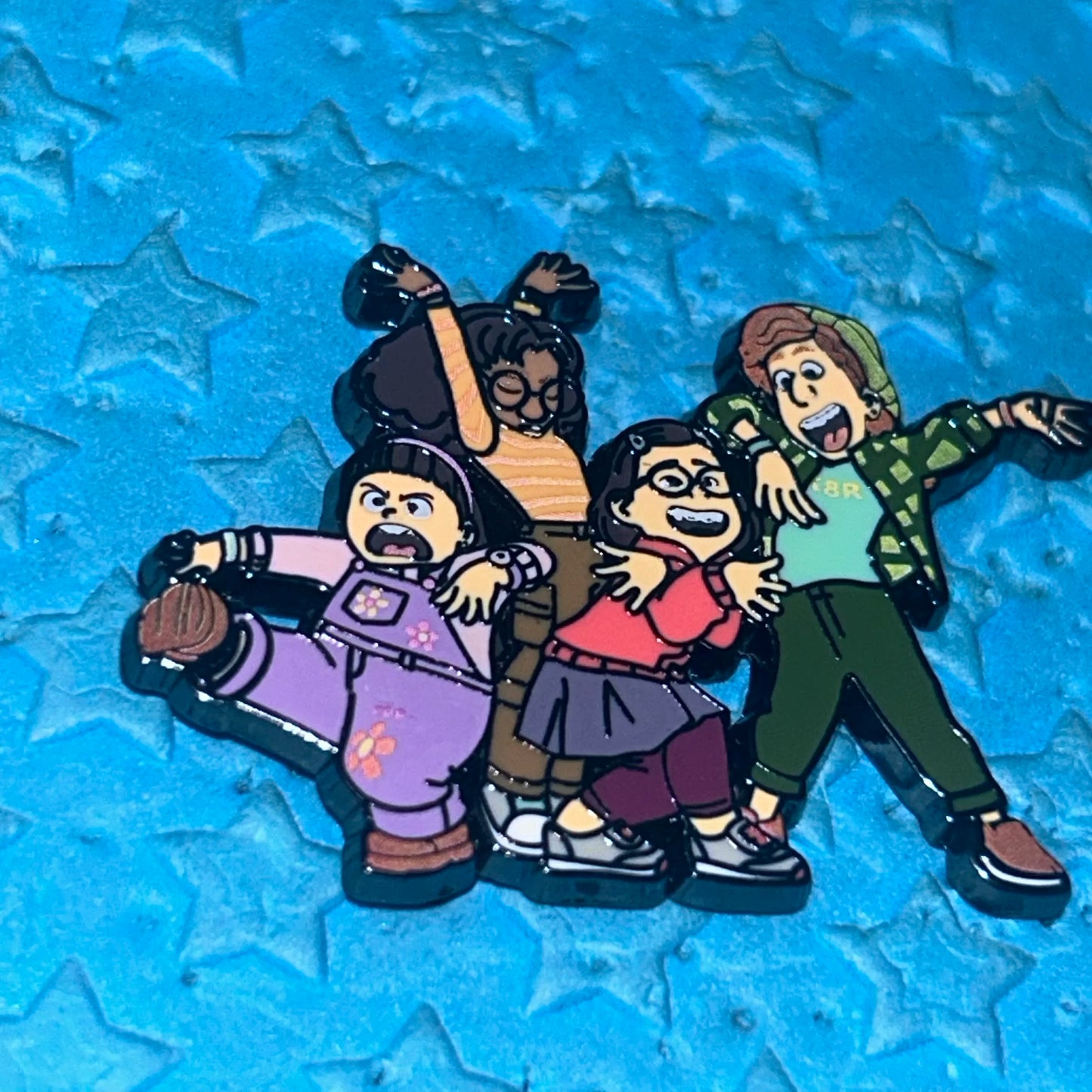 2023 - Pixar - Turning Red - Mei Abby Miriam and Priya Pin