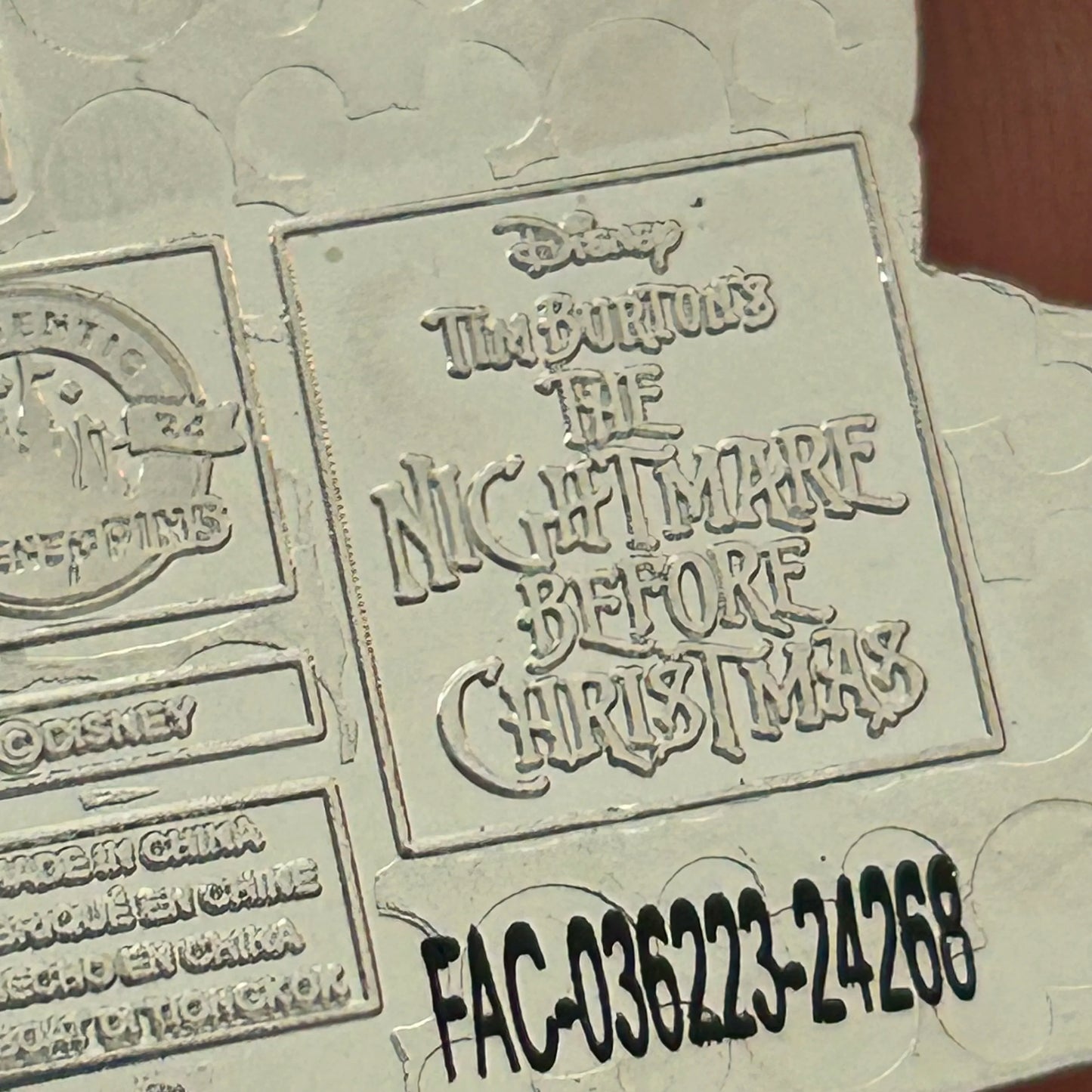 2024 - Sally - Nightmare Before Christmas - Gravestone - Mystery Series - Disney Pin