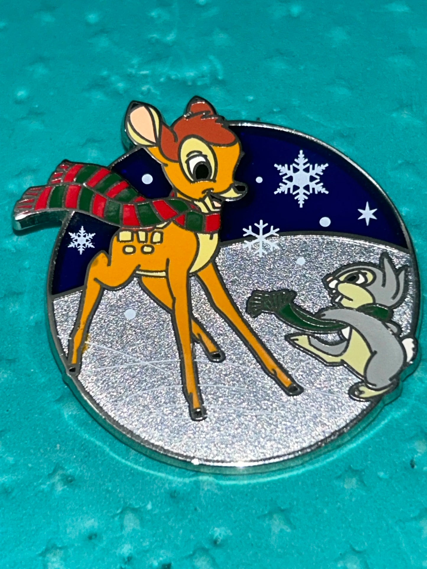 2016 - Bambi and Thumper - Winter Snow Pin