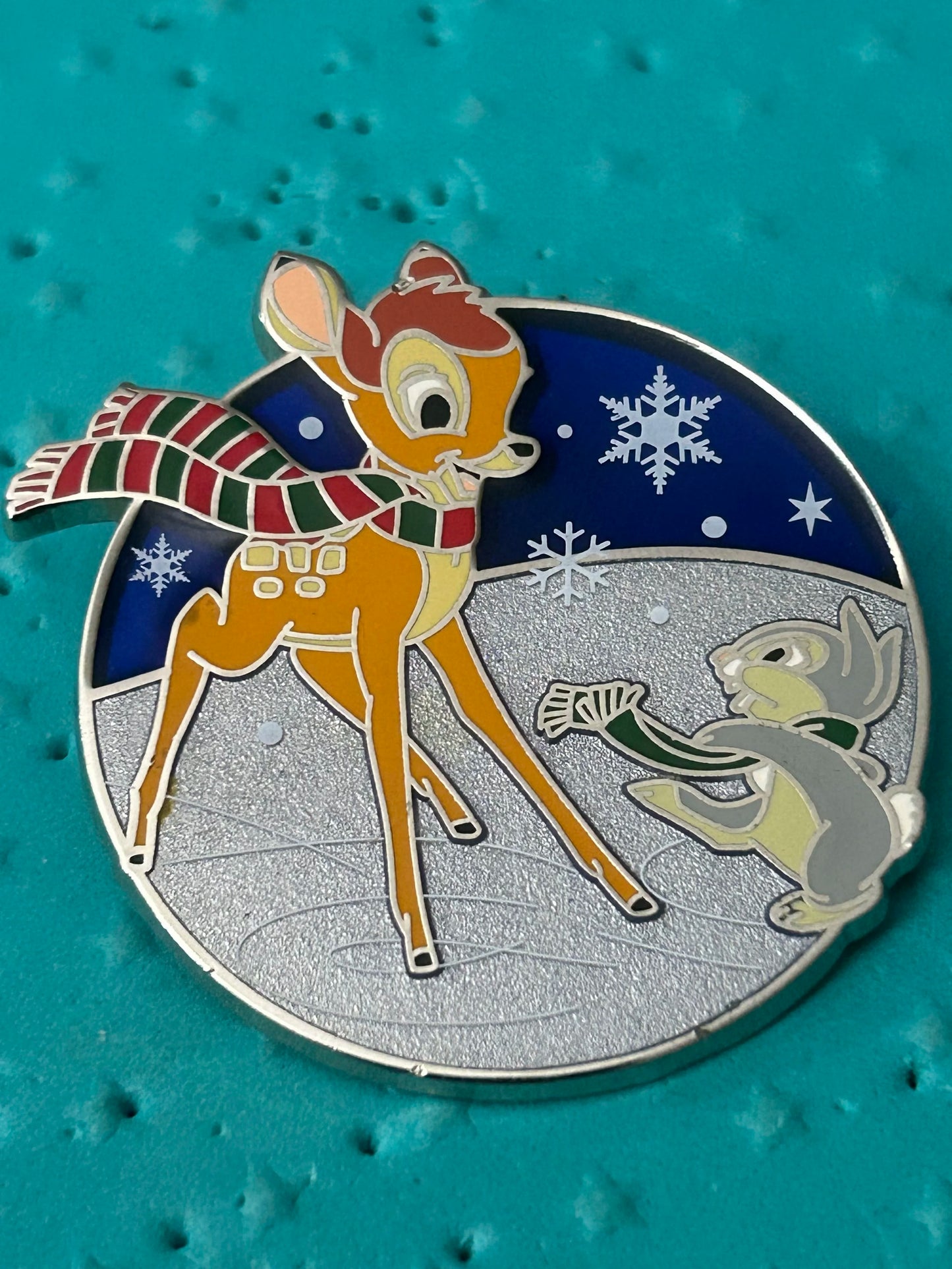 2016 - Bambi and Thumper - Winter Snow Pin