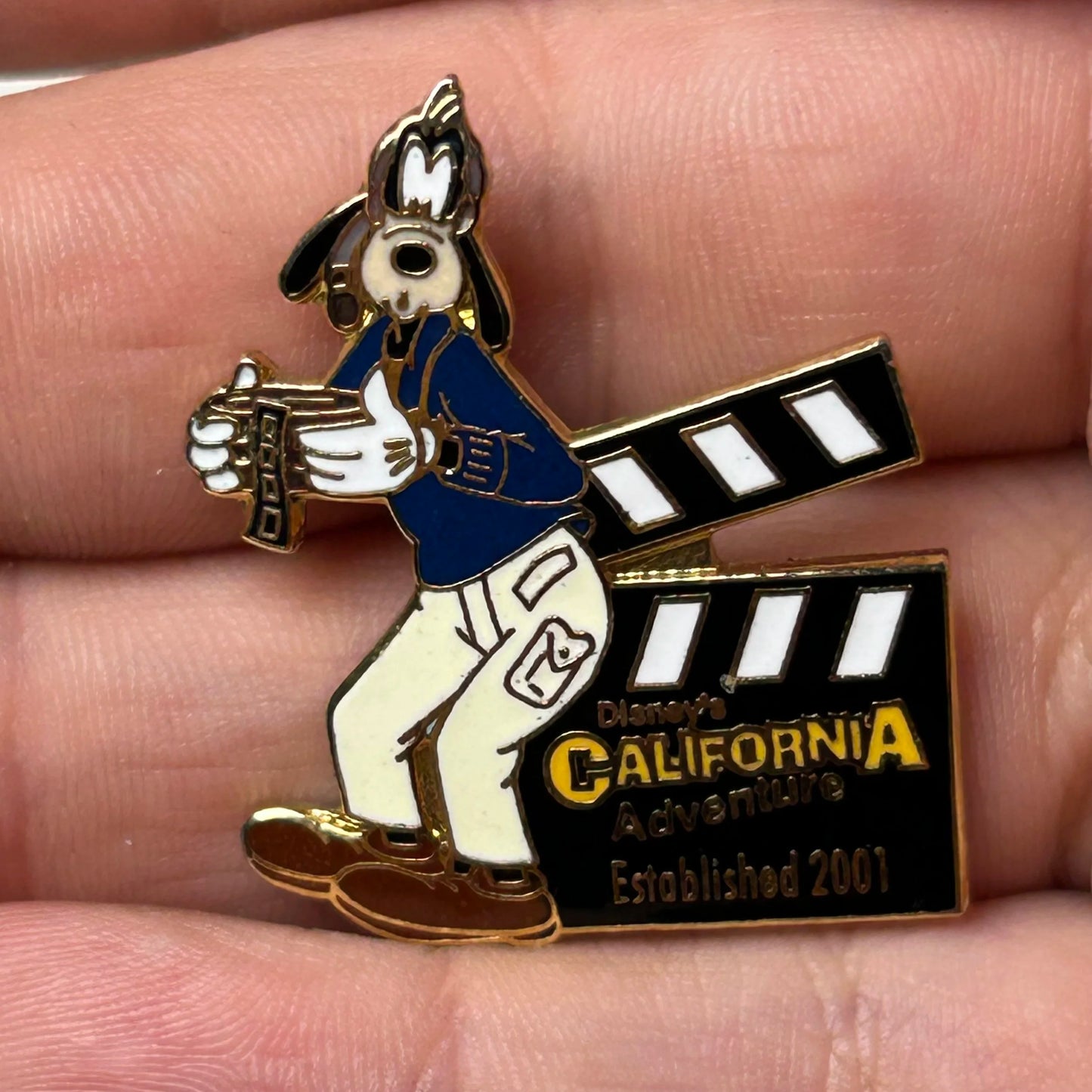 2001 - Goofy - Film - Slate - California Adventure - Disney Pin