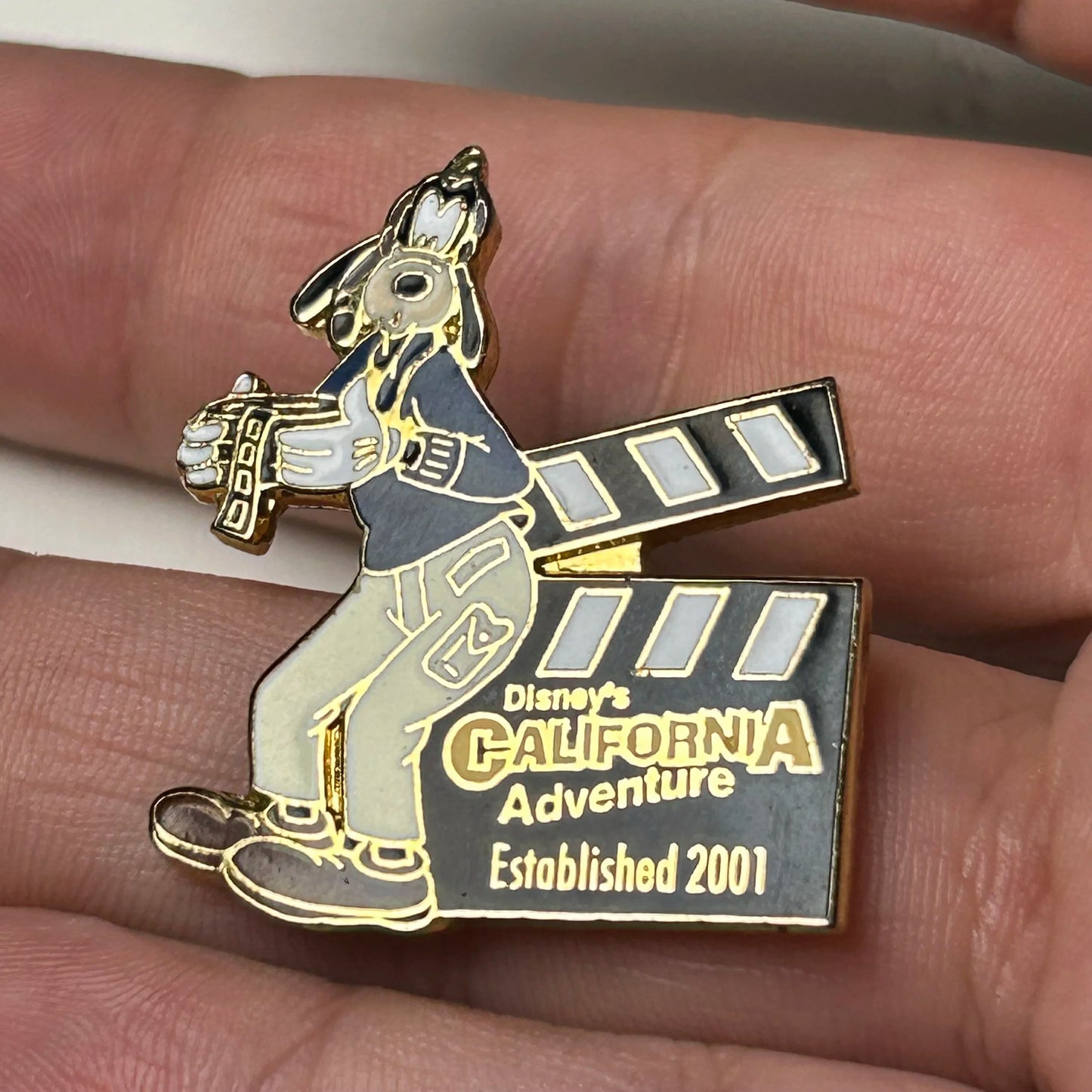 2001 - Goofy - Film - Slate - California Adventure - Disney Pin
