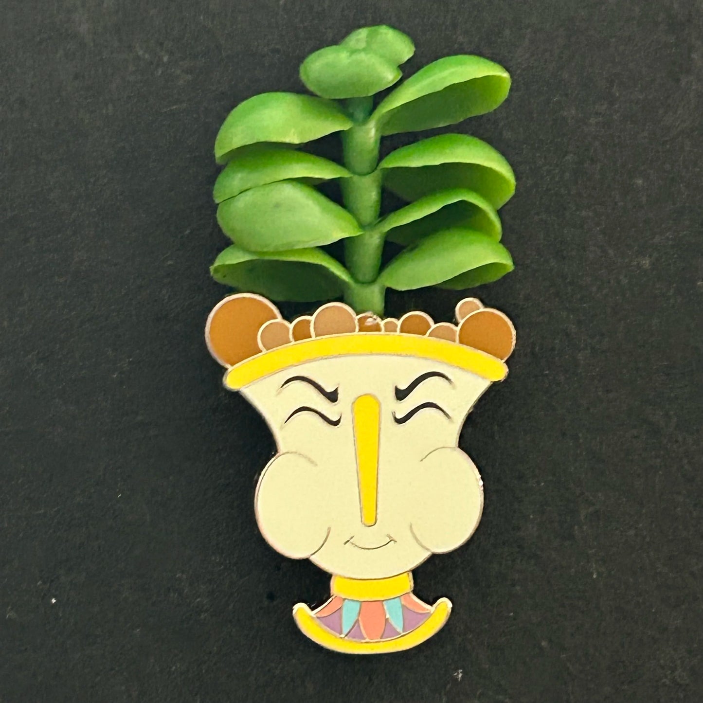 2024 - Chip - Beauty and the Beast - Potted Plant - Disney Pin