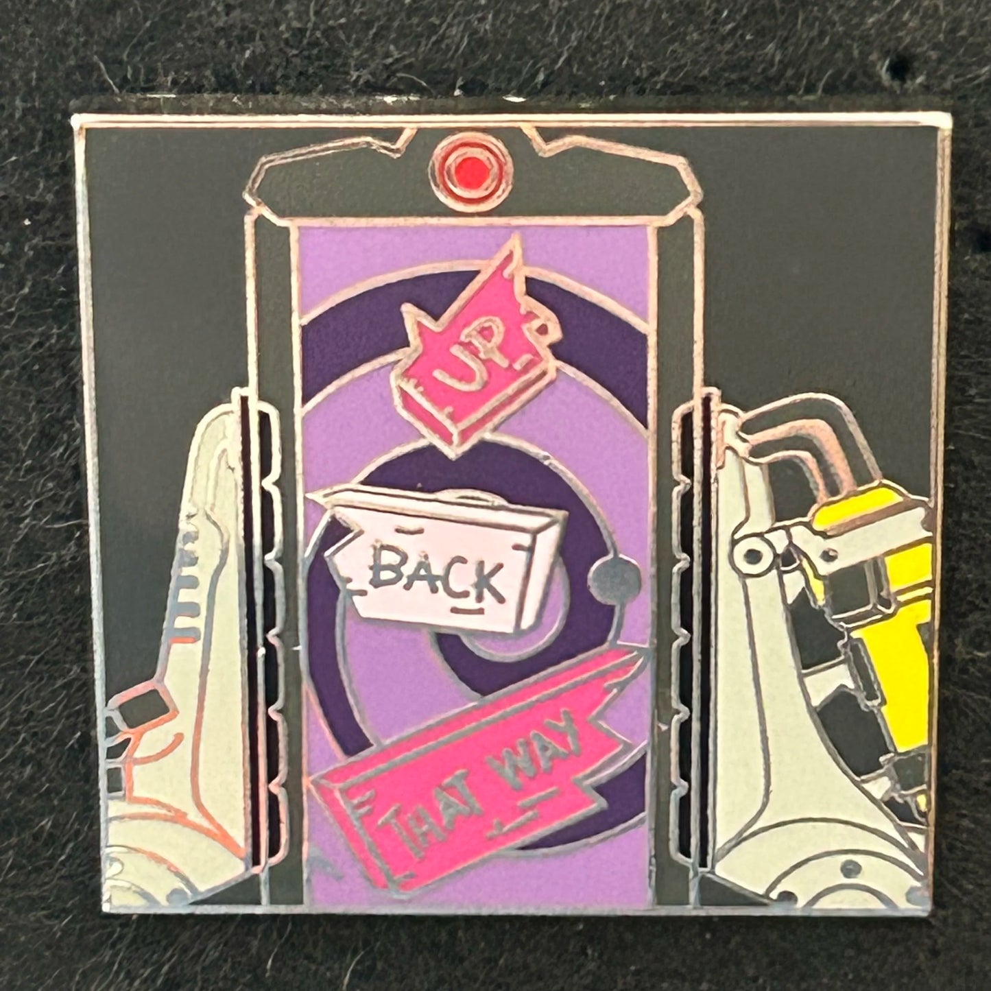 2015 - Cheshire - Monsters Inc - Bedroom Doors - Disney Pin