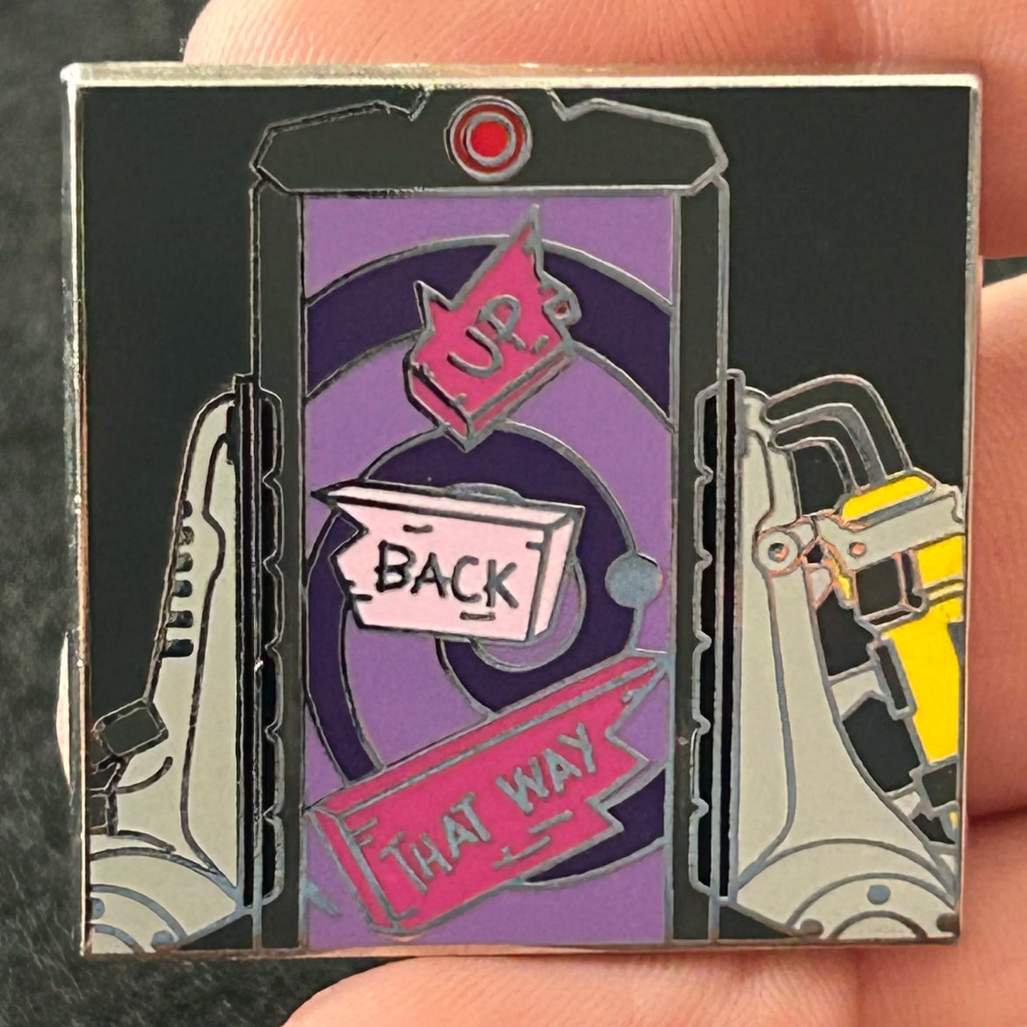 2015 - Cheshire - Monsters Inc - Bedroom Doors - Disney Pin