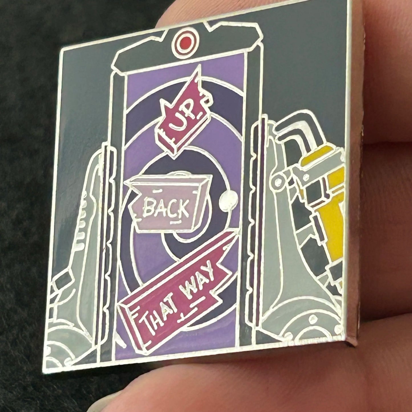 2015 - Cheshire - Monsters Inc - Bedroom Doors - Disney Pin