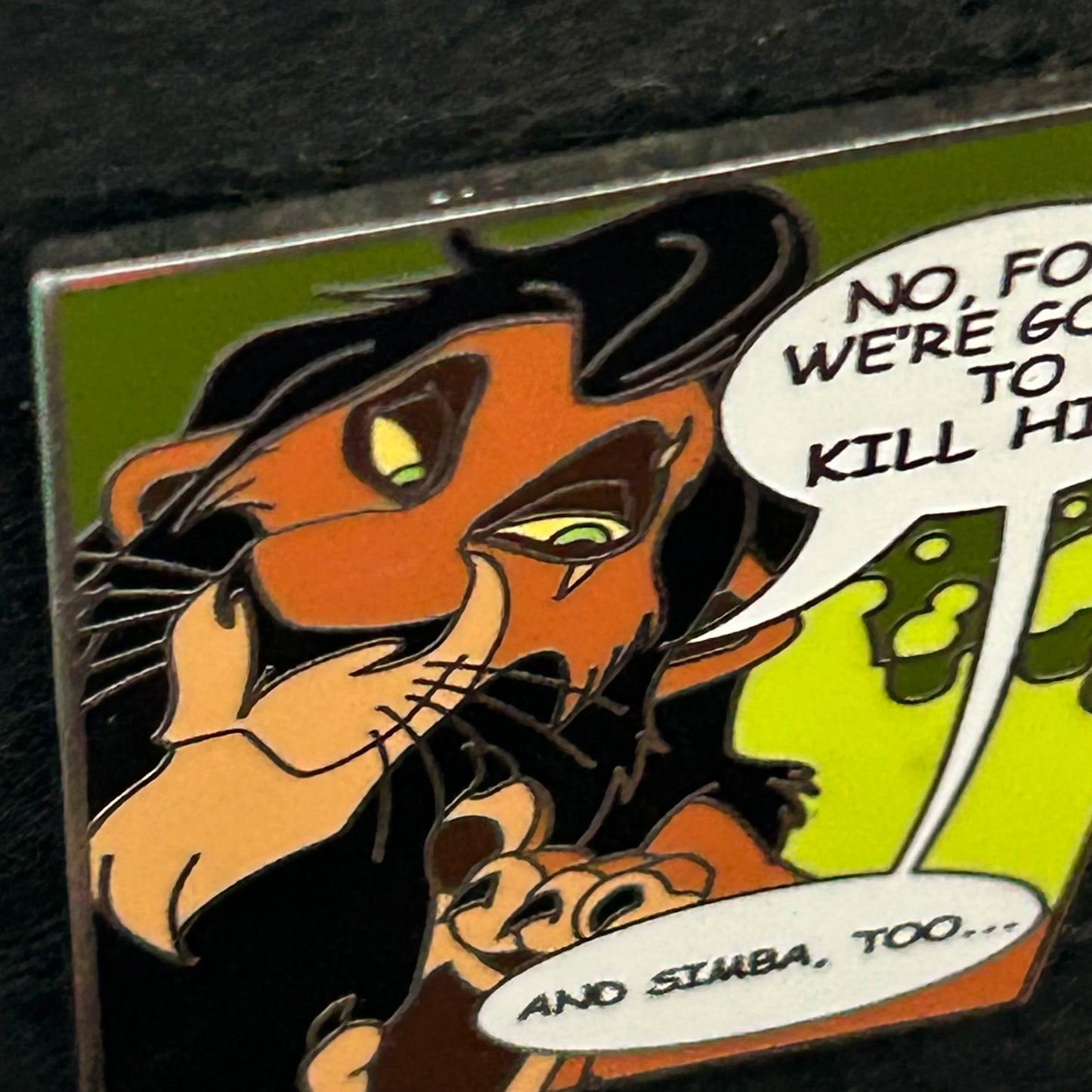 2011 - Scar - Lion King - Comic - No Fool - Disney Pin
