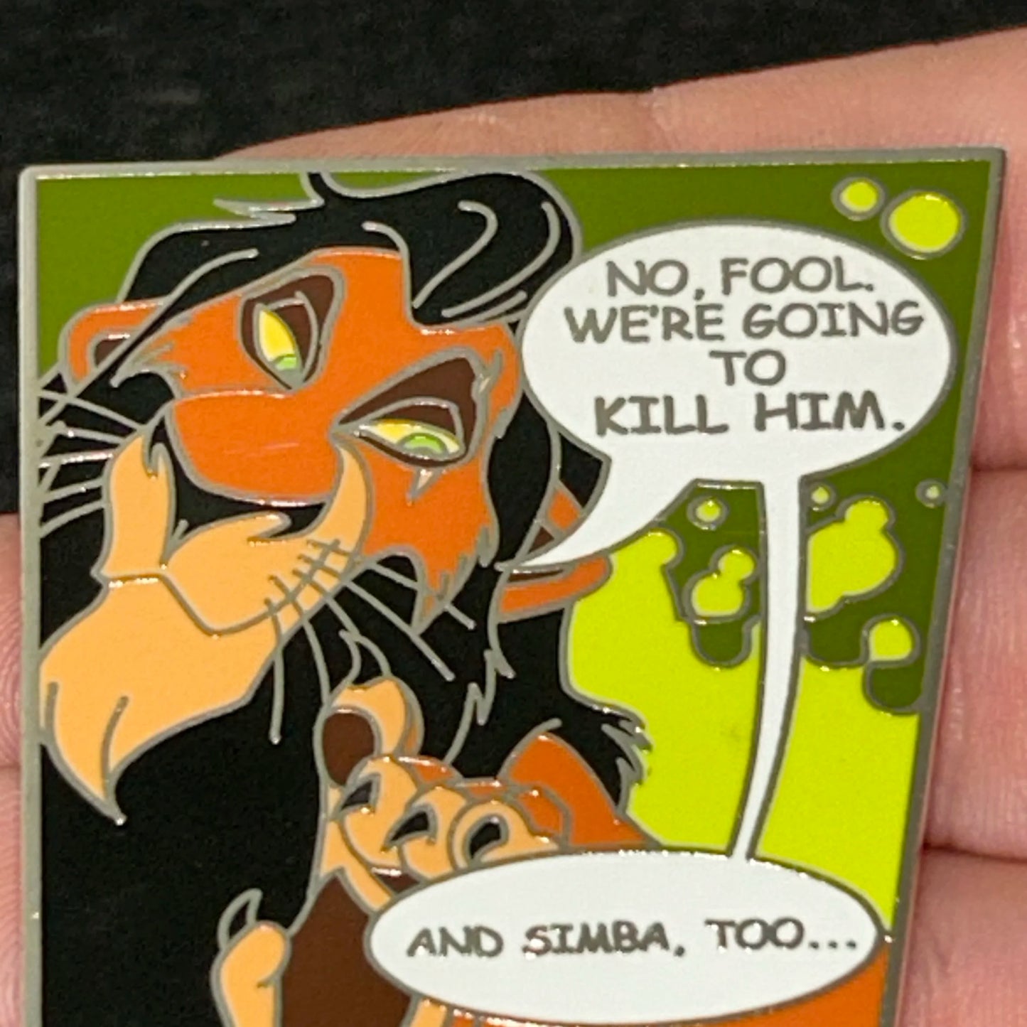 2011 - Scar - Lion King - Comic - No Fool - Disney Pin