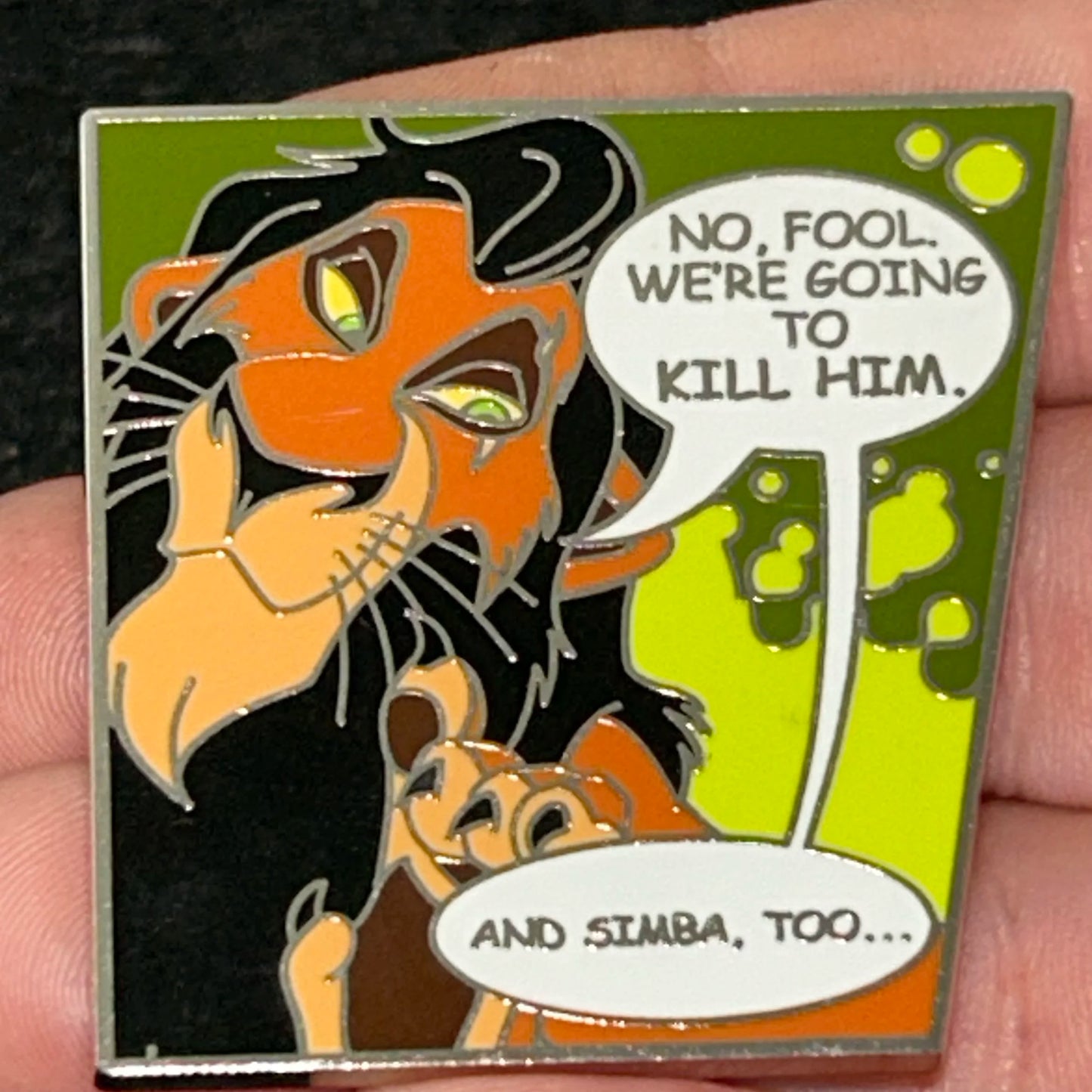2011 - Scar - Lion King - Comic - No Fool - Disney Pin
