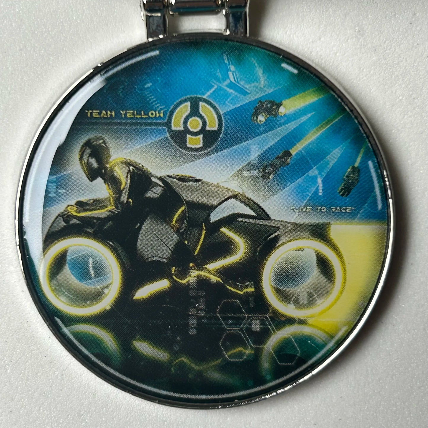 2023 - Tron - Yellow - Hinge Series - Disney Pin
