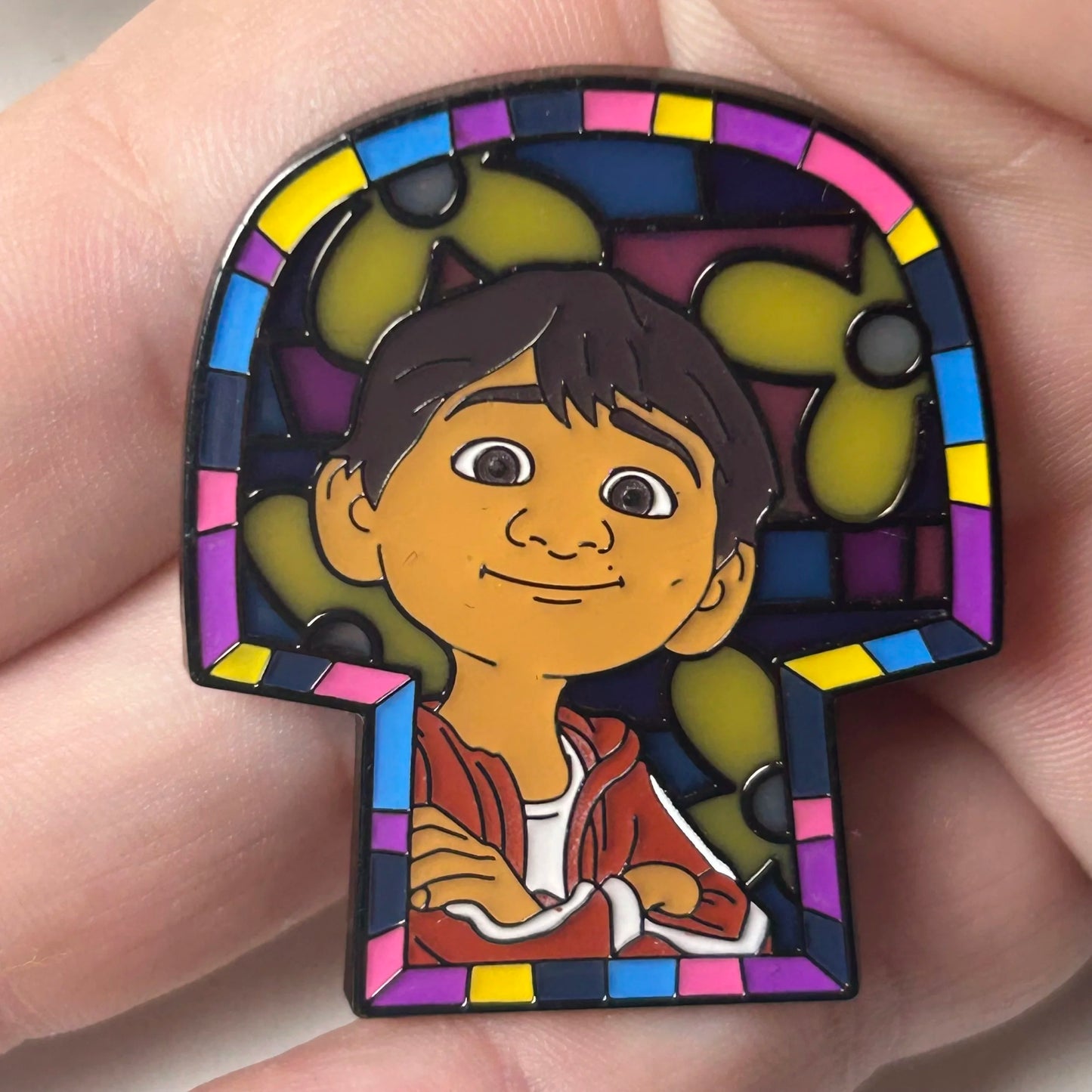 Loungefly - Miguel - Coco - Pixar - Stained Glass - Mystery Series - Disney Pin