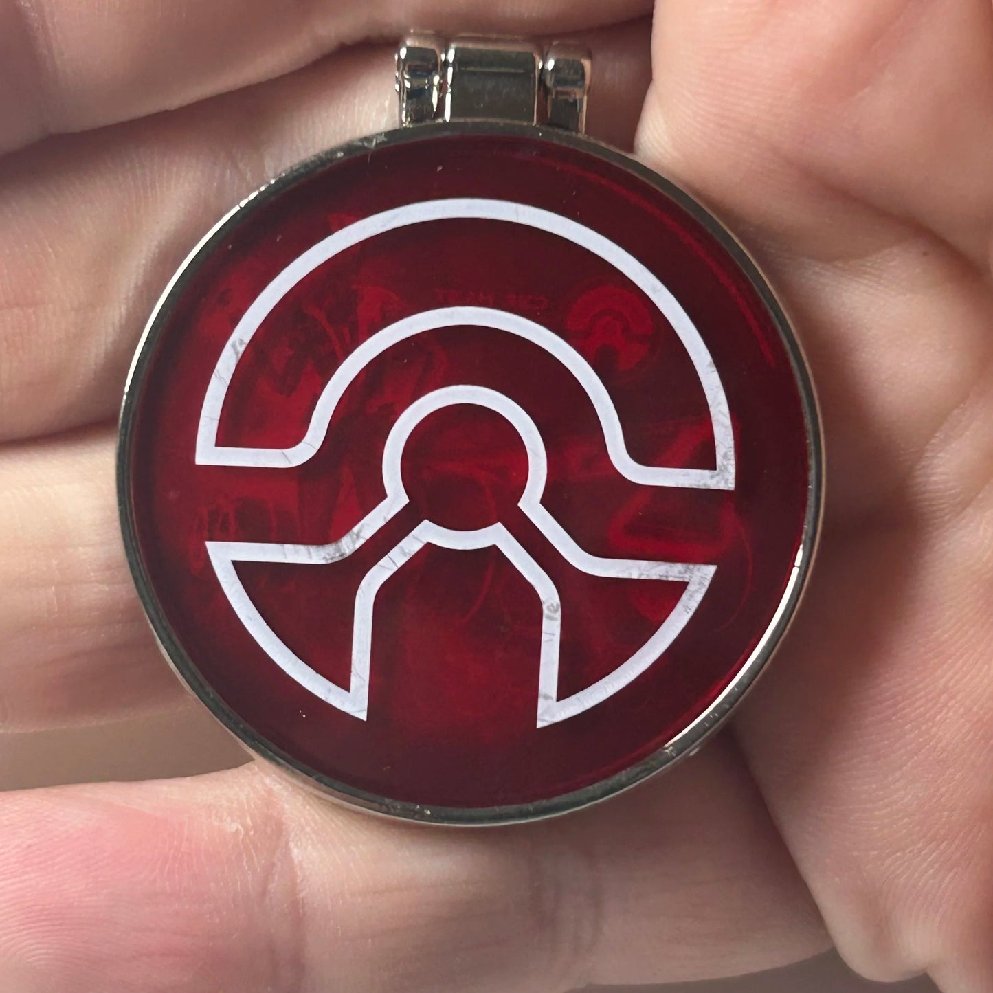 2023 - Red - Tron - Hinge - Disney Pin