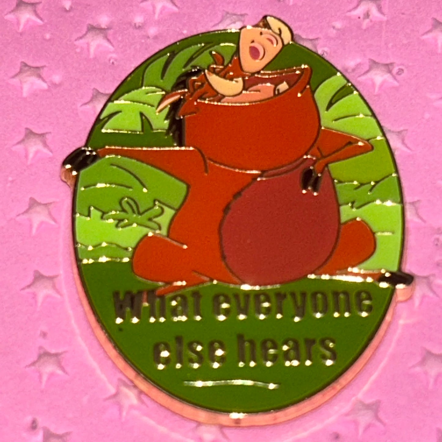2021 - Pumba Singing - Lion King Disney Pin