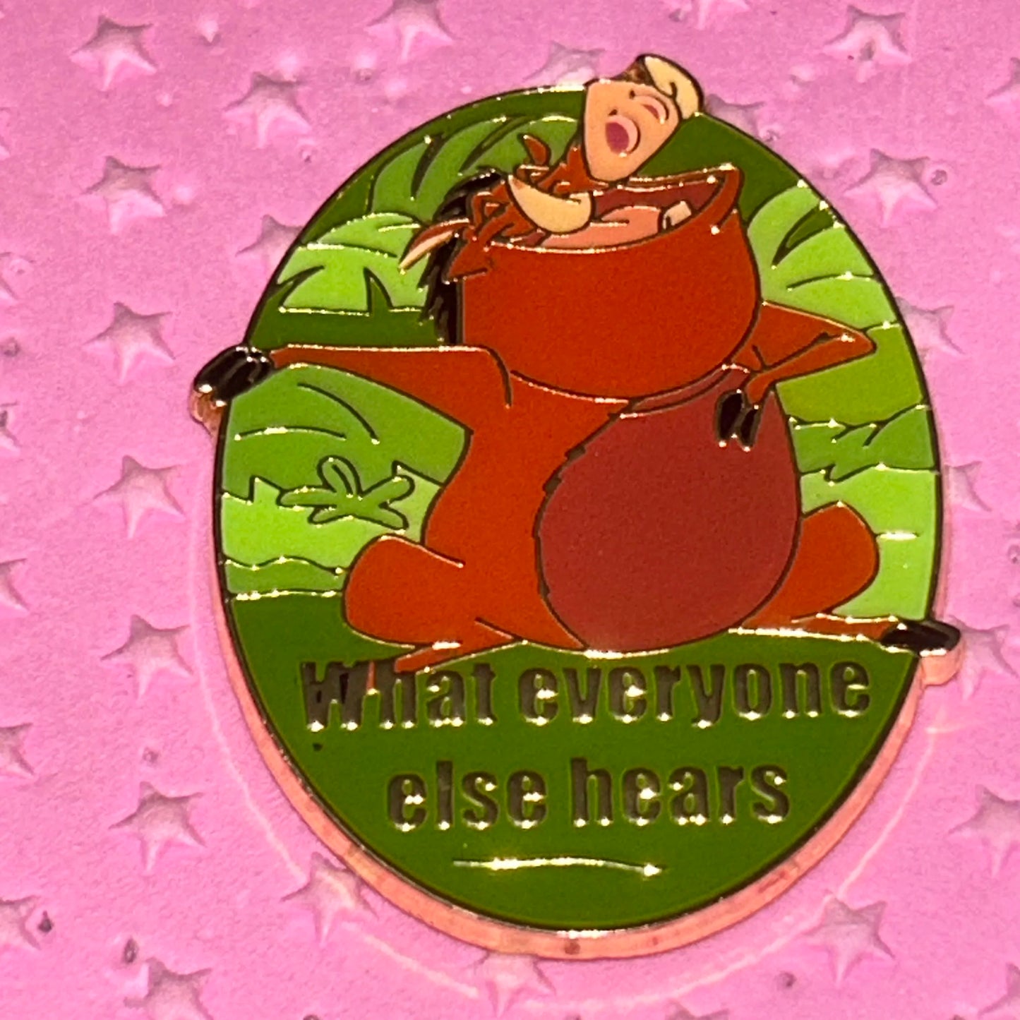 2021 - Pumba Singing - Lion King Disney Pin