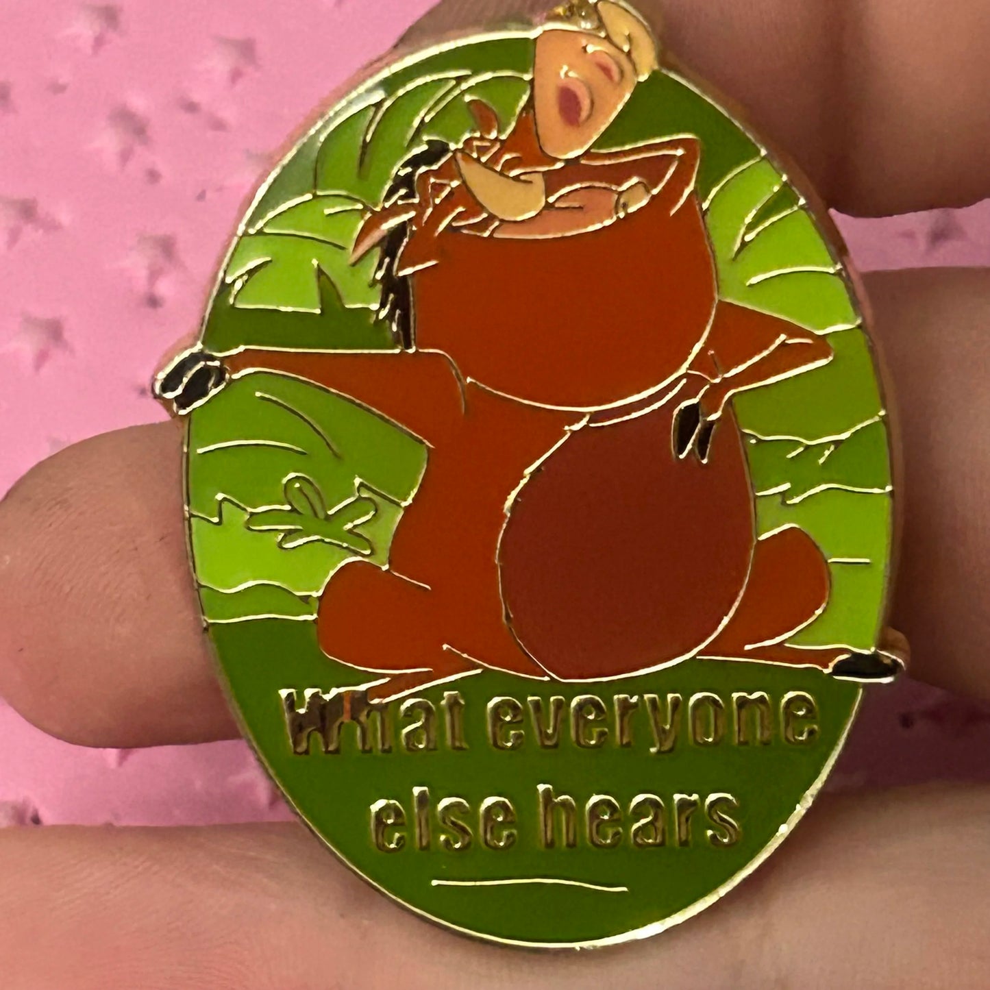 2021 - Pumba Singing - Lion King Disney Pin