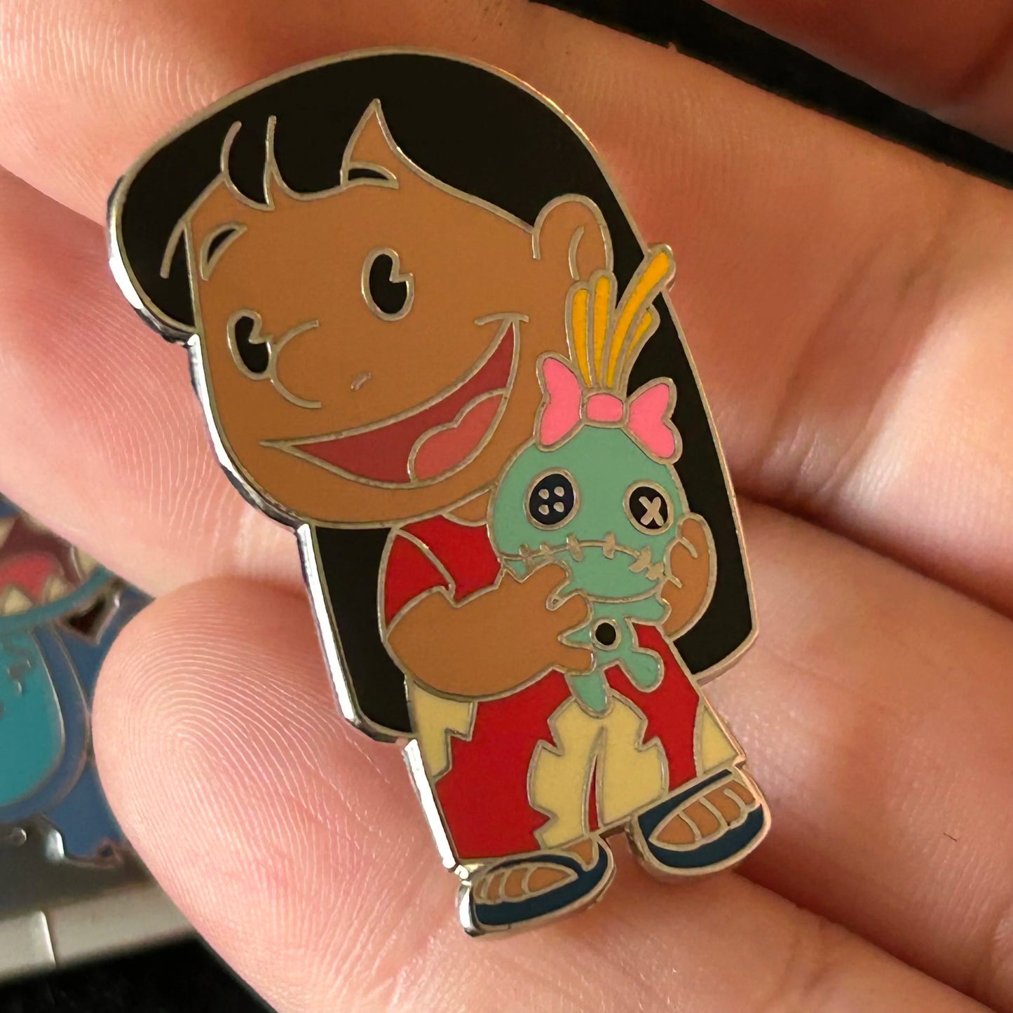 2025 - Lilo & Stitch with Castle - Full Set - Build-a-Pin - Disney Pins (3 Pins)