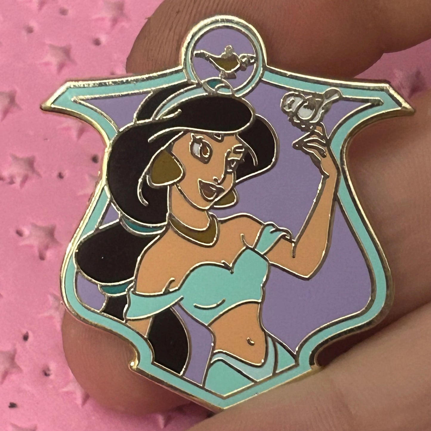 2012 - Jasmine - Storybook Princess Crest Pin