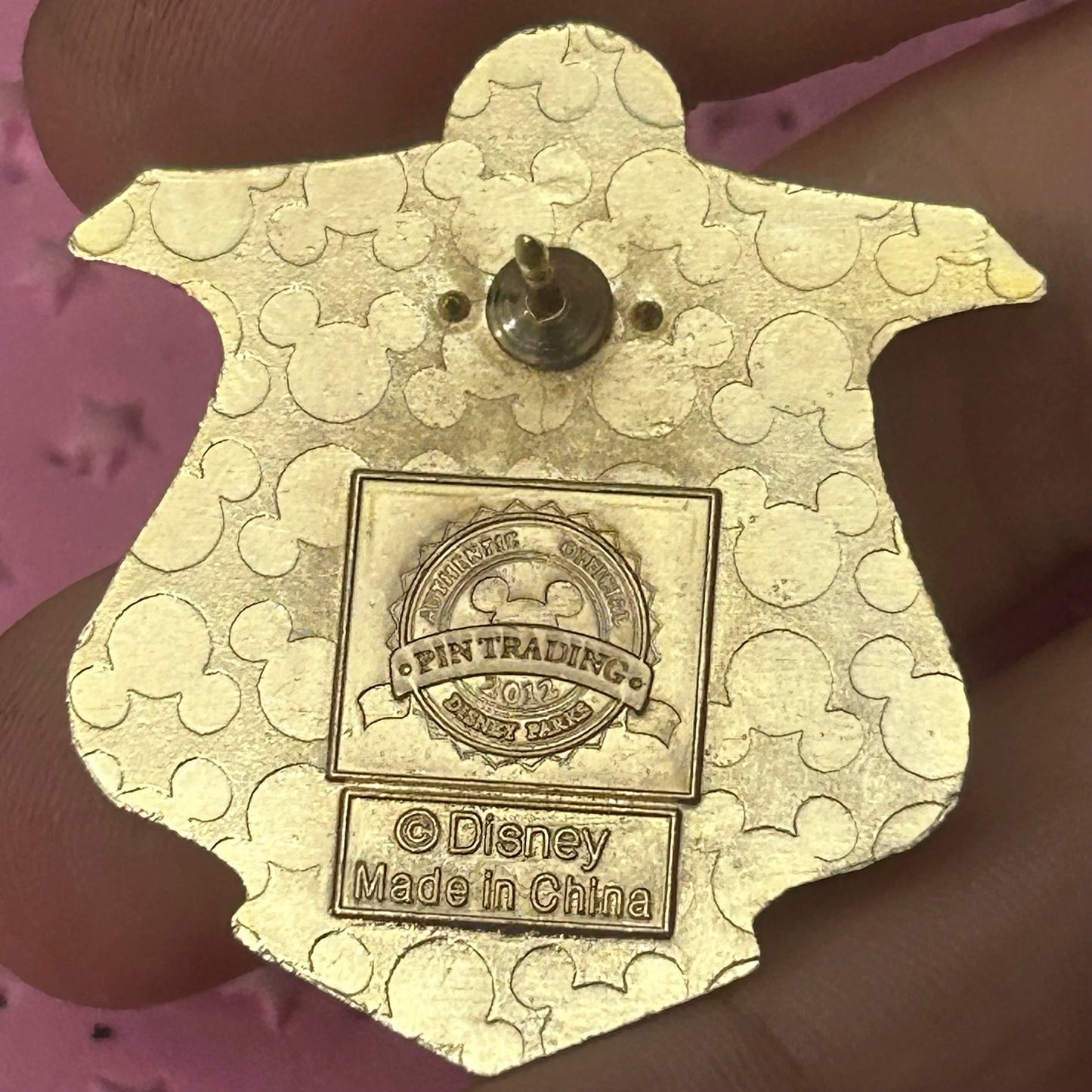 2012 - Jasmine - Storybook Princess Crest Pin