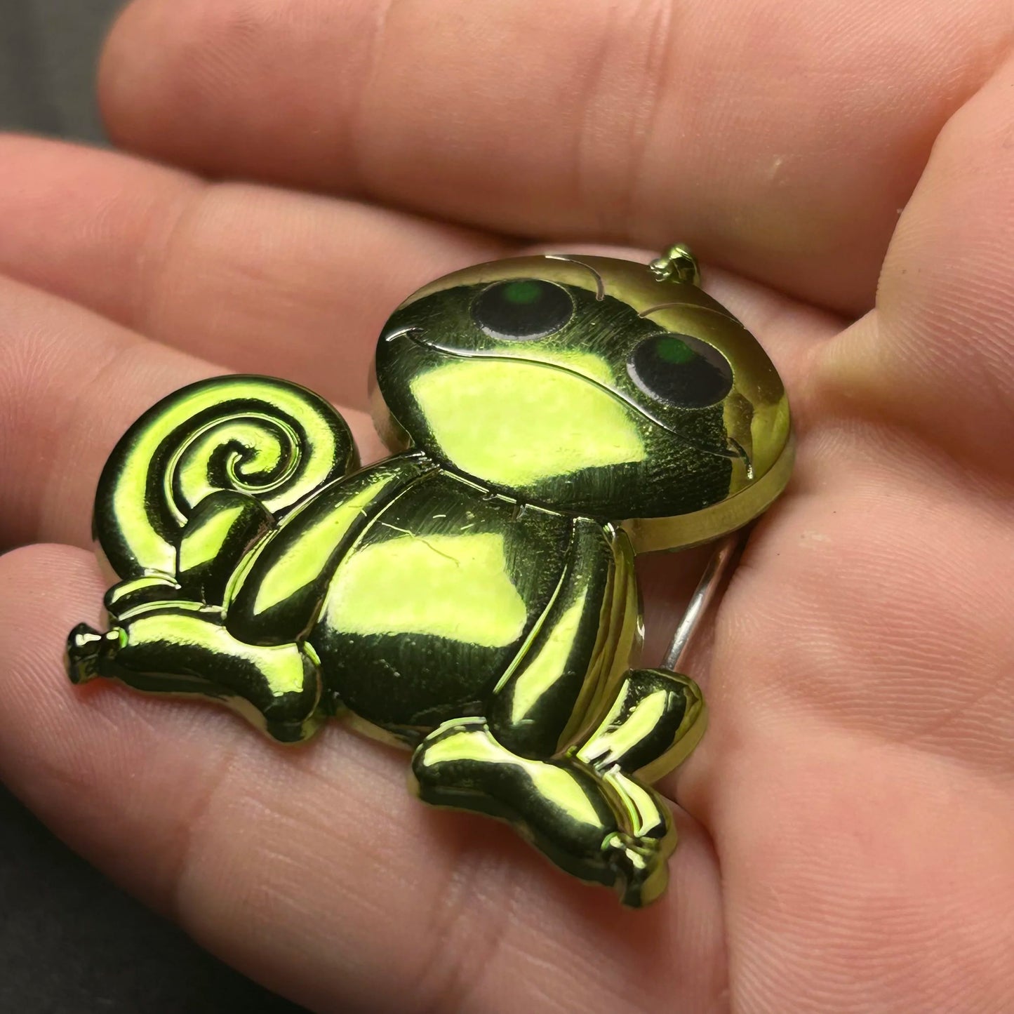 2025 - Pascal - Tangled - Shiny Green - Disney Pin