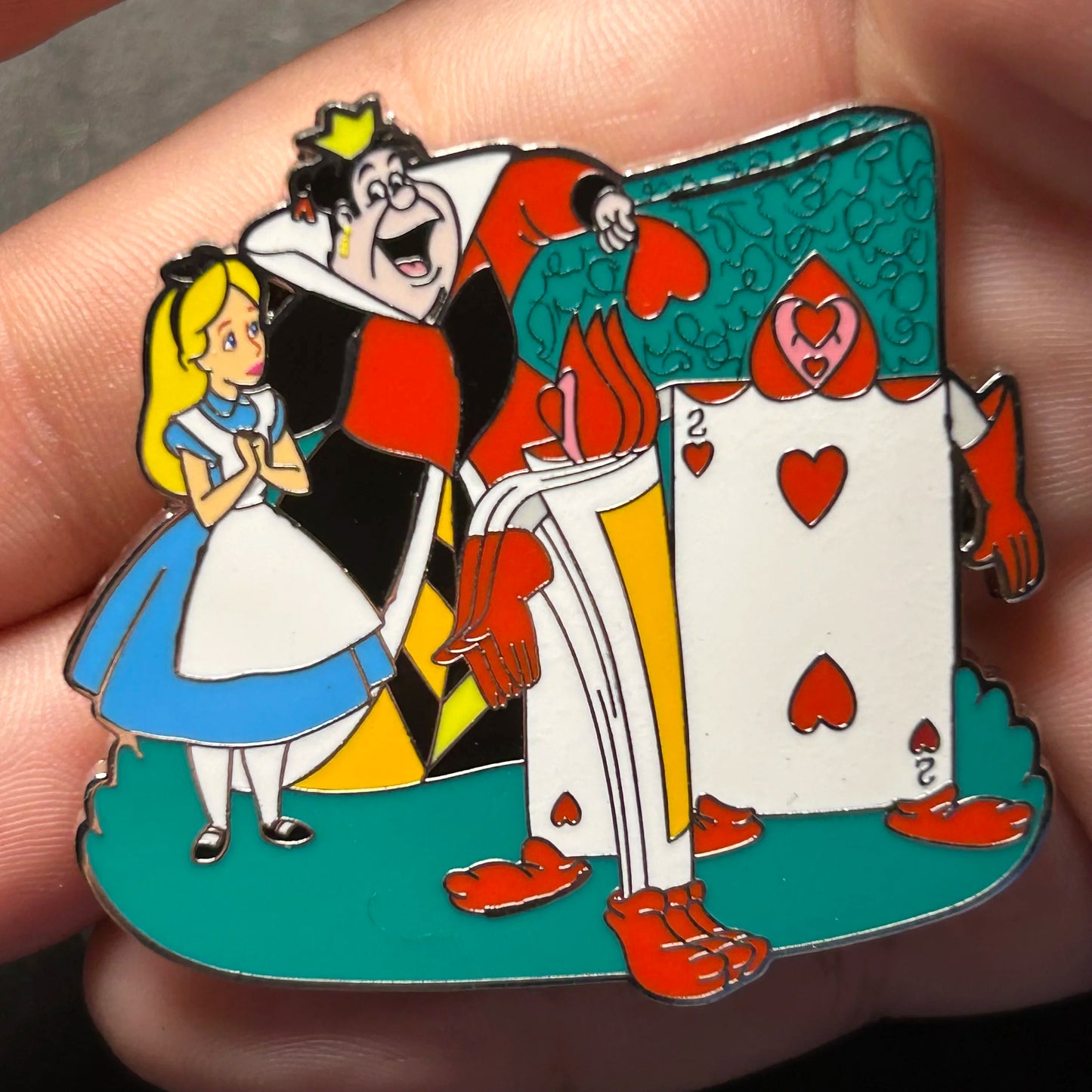 2025 - Alice Queen Of Hearts And Cards - Alice In Wonderland - Disney Pin