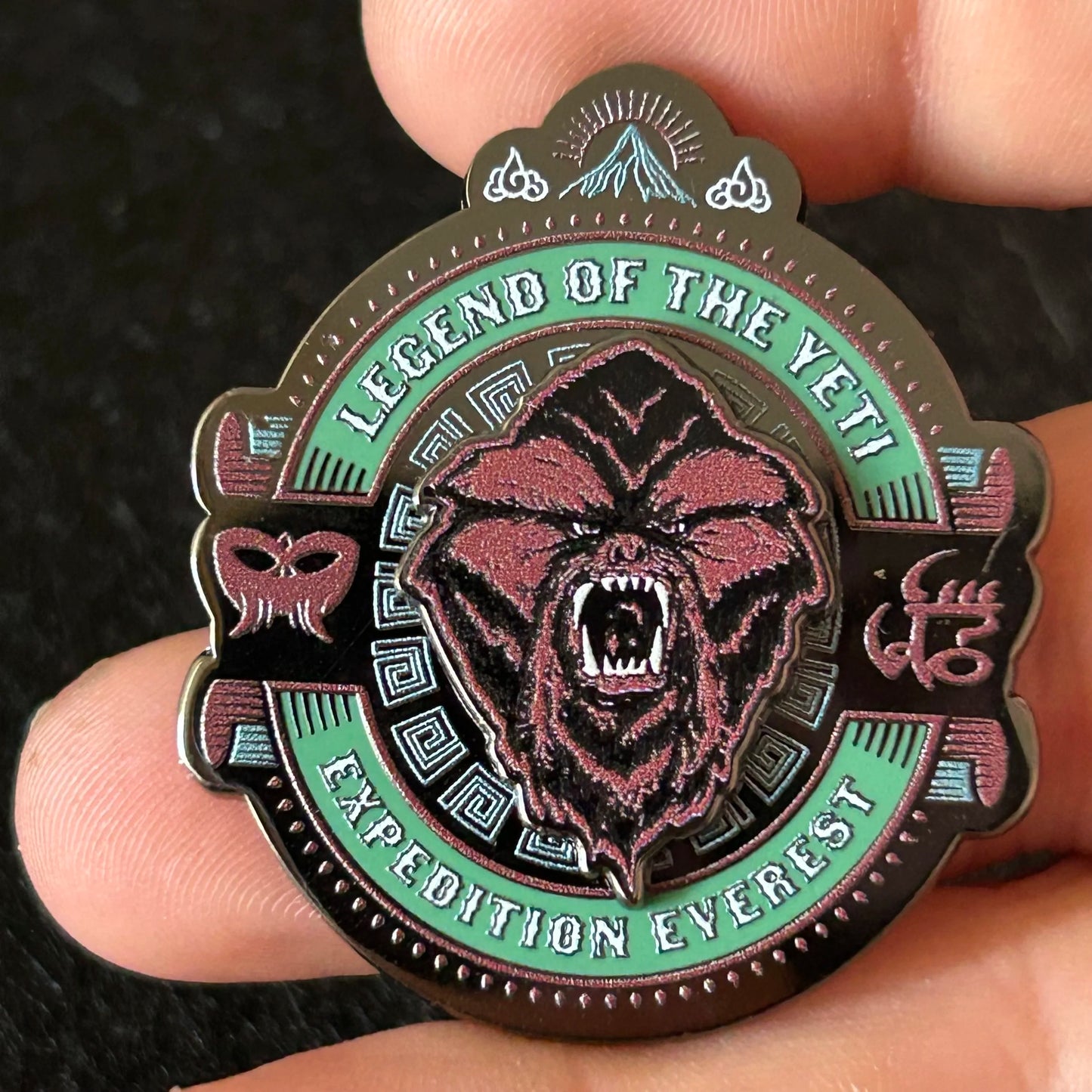 2022 - Yeti - Expedition Everest - DAK - Disney Pin on Pin