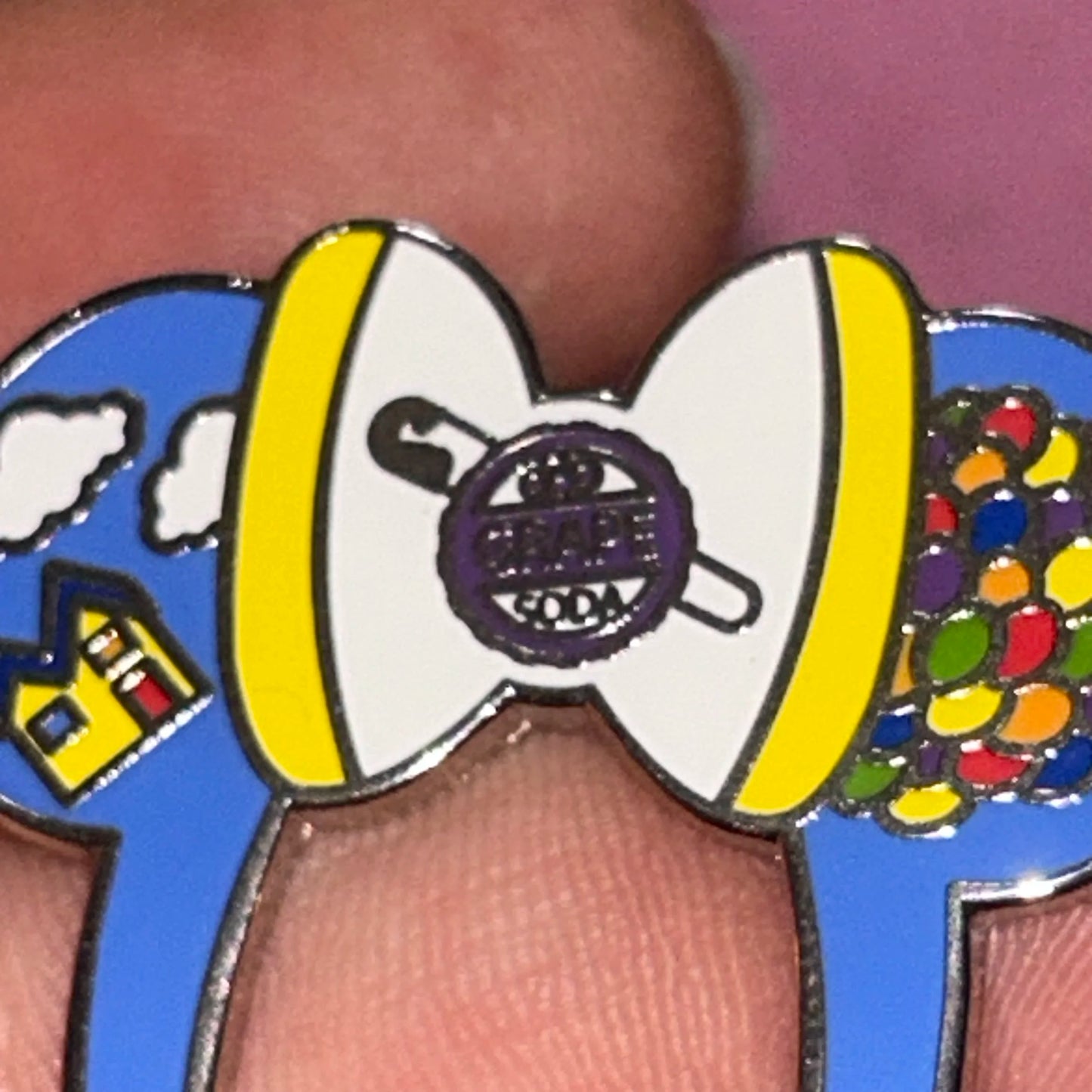 Up Mickey Ears Headband Fantasy Pin