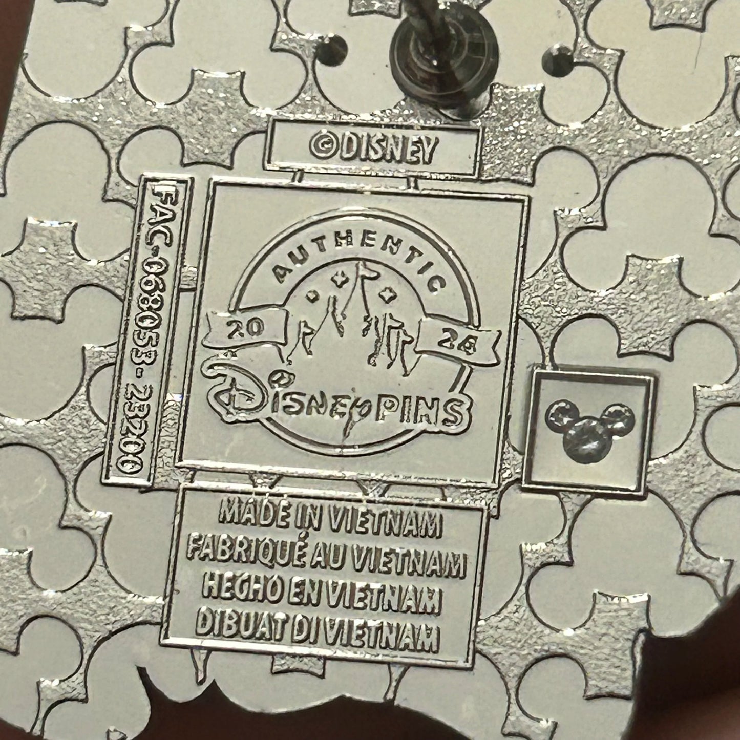 2024 - Chip and Dale - Ticket - Play In The Park - Pin