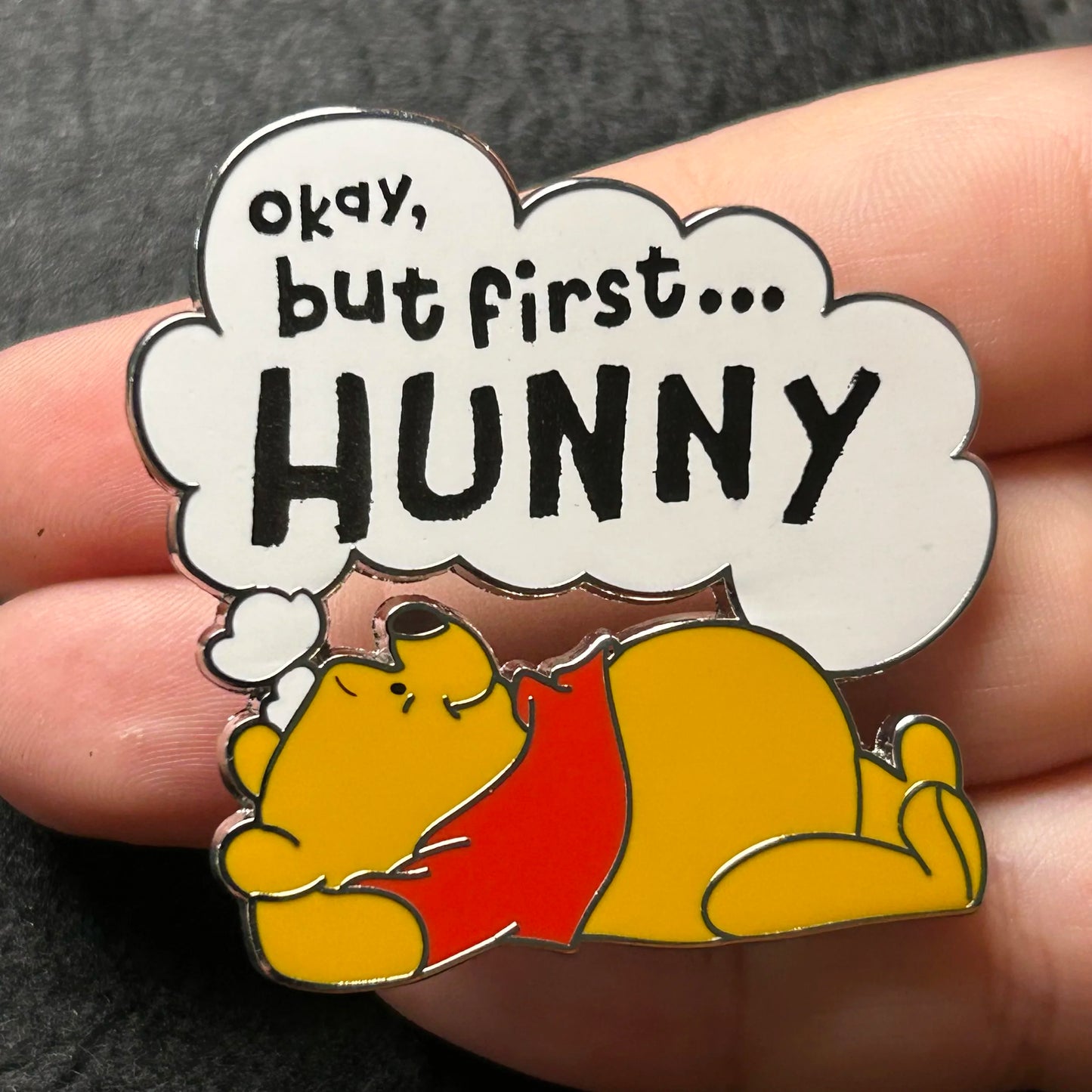 2024 - Pooh Bear - Okay, But First…Hunny - Winnie the Pooh - Disney Pin
