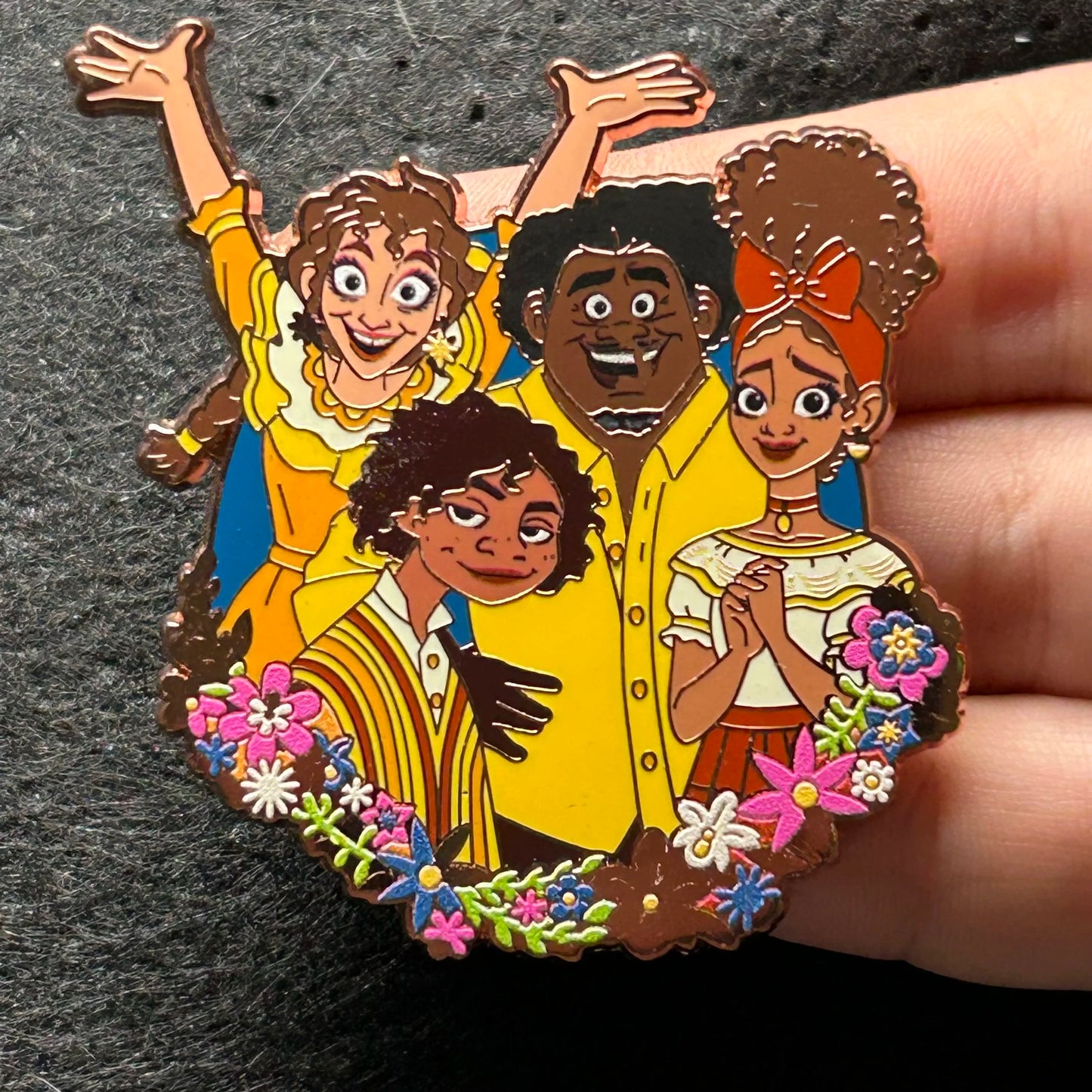 2022 - Camilo, Pepa, Felix, and Dolores - Encanto - Booster Series - Disney Pin