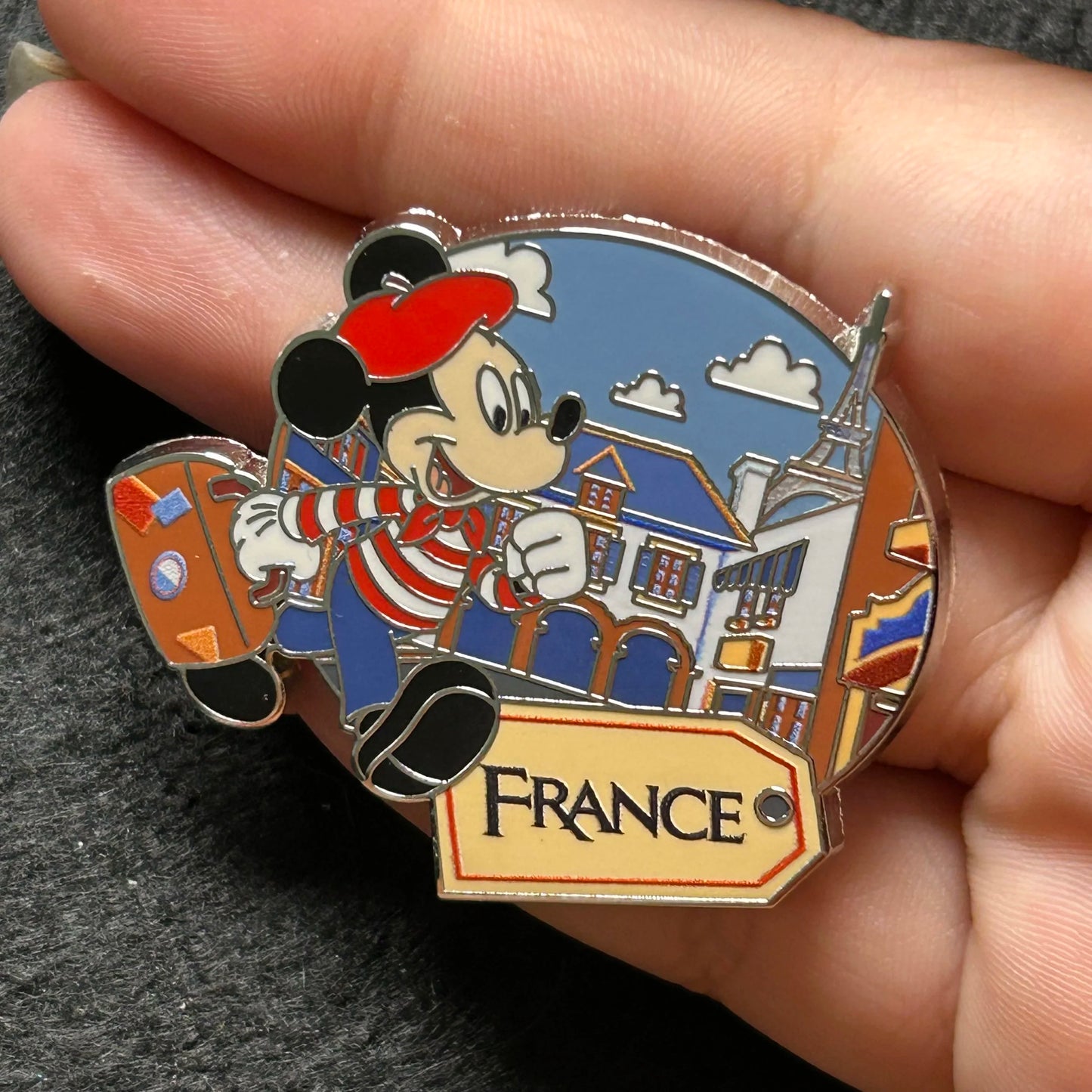 2024 - Mickey Mouse in France - EPCOT World Showcase - France - Disney Pin