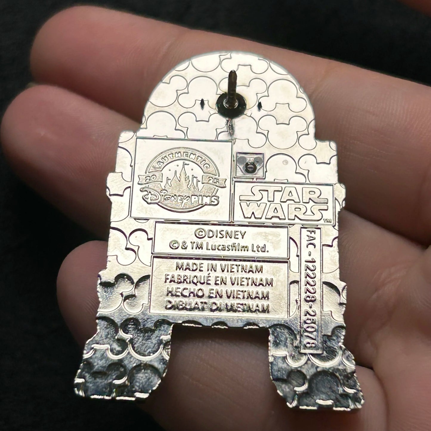 2025 - R2-D2 - Full Body - Star Wars - Disney Pin