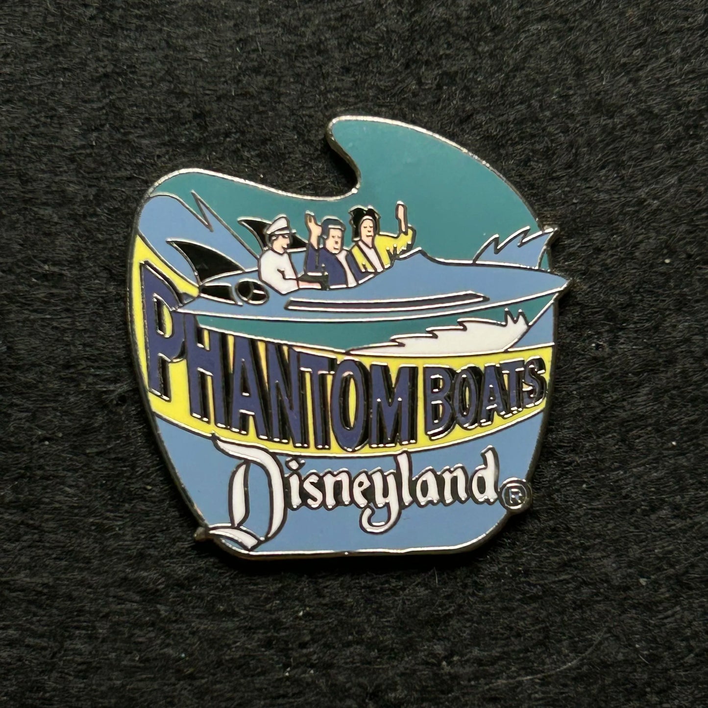 Disneyland Phantom Boats - DLR -Disney Pin