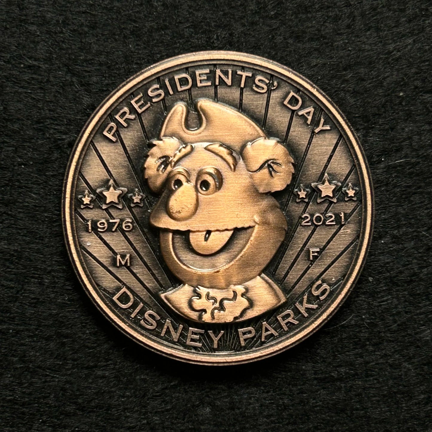 2021 - LE 3,000 - Fozzie Bear President’s Day - Muppets - Disney Pin