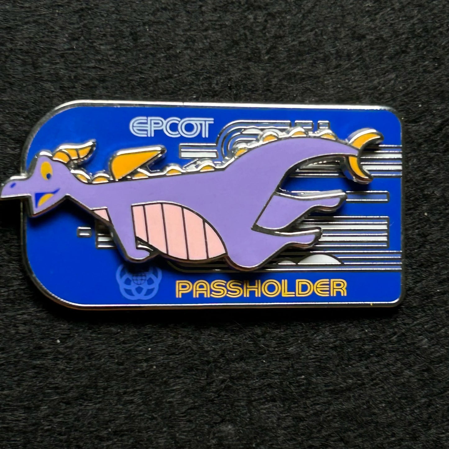 2025 - LR - Figment - EPCOT - Annual Passholder - SLIDING - Disney Pin
